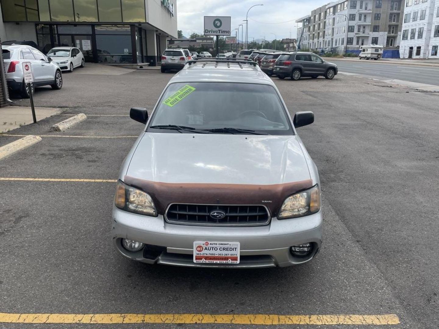 2004 Silver /Exempt Subaru Outback 2.5 (4S3BH675547) with an 2.5L Phase II engine, Automatic transmission, located at 8595 Washington St., Thornton, CO, 80229, (303) 287-5511, 39.852348, -104.978447 - 2004 Subaru Outback<br><br>D1 Auto NEVER charges dealer fees! All cars have clean titles and have been inspected for mechanical issues. We have financing for everyone. Good credit, bad credit, first time buyers.<br>CARFAX One-Owner. Clean CARFAX.<br>Please call Lakewood Location 303-274-7692 or Thor - Photo#2