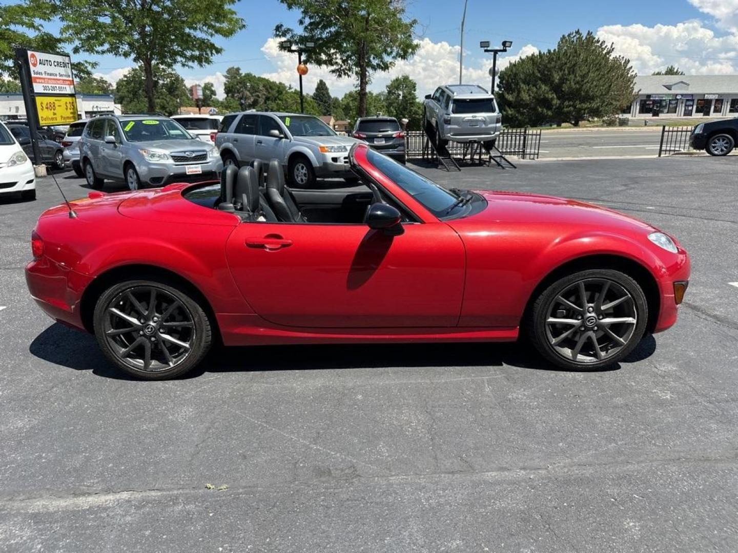 2012 Velocity Red Mica /Black Mazda Miata PRHT Special Edition (JM1NC2SF7C0) with an 2.0L I4 DOHC VVT 16V engine, Automatic transmission, located at 8595 Washington St., Thornton, CO, 80229, (303) 287-5511, 39.852348, -104.978447 - 2012 Mazda Miata Special Edition, Hard Top!! Only 31k Miles. Only 450 sold in the United States. Velocity Red Mica with retractible hard top convertible. <br><br>All Cars Have Clean Titles And Are Serviced Before Sale., Leather, Heated Seats, Bluetooth/ With Bluetooth Audio, Non Smoker, No Pet Odor - Photo#10