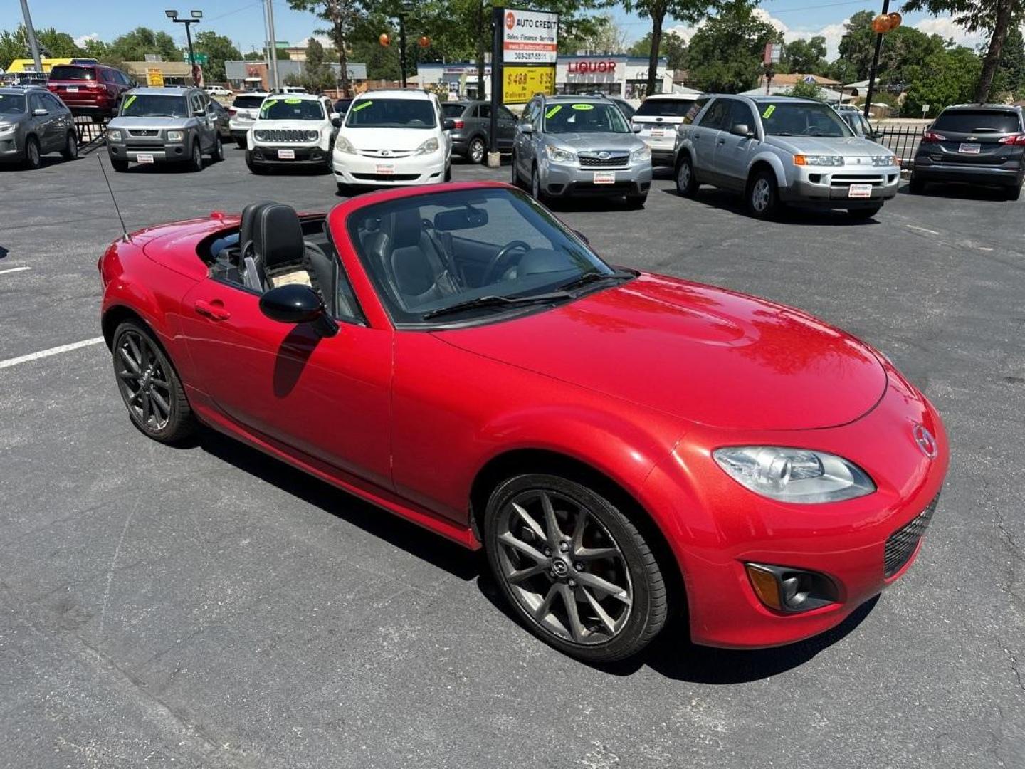 2012 Velocity Red Mica /Black Mazda Miata PRHT Special Edition (JM1NC2SF7C0) with an 2.0L I4 DOHC VVT 16V engine, Automatic transmission, located at 8595 Washington St., Thornton, CO, 80229, (303) 287-5511, 39.852348, -104.978447 - 2012 Mazda Miata Special Edition, Hard Top!! Only 31k Miles. Only 450 sold in the United States. Velocity Red Mica with retractible hard top convertible. <br><br>All Cars Have Clean Titles And Are Serviced Before Sale., Leather, Heated Seats, Bluetooth/ With Bluetooth Audio, Non Smoker, No Pet Odor - Photo#29