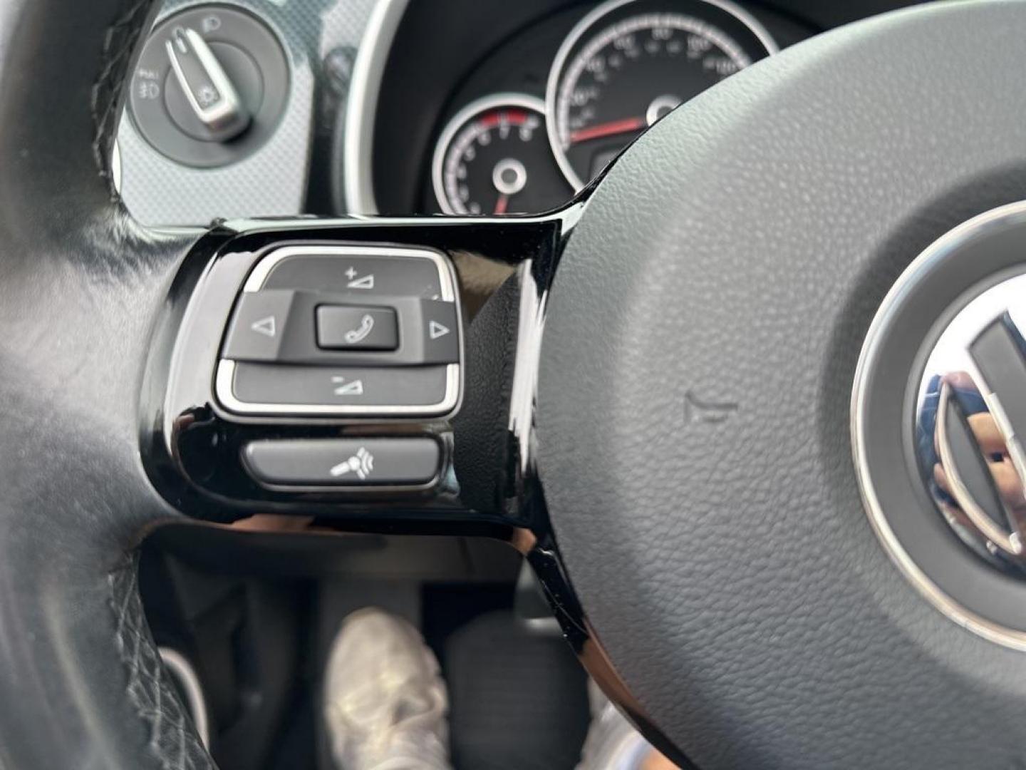 2015 Platinum Gray Metallic/Black Roof /Black Quartz Volkswagen Beetle 2.0T R-Line (3VW7S7AT4FM) with an 2.0L TSI 210 hp engine, Automatic transmission, located at 8595 Washington St., Thornton, CO, 80229, (303) 287-5511, 39.852348, -104.978447 - 2015 Volkswagen Beetle Convertible In unbelievable condition. This car shows absoulutley no signs of wear and has all its accessories. Fully serviced, new brakes, new tires. Very fun and fast. No accidents.<br>All Cars Have Clean Titles And Are Serviced Before Sale., Clean Carfax, No Accident, All B - Photo#25