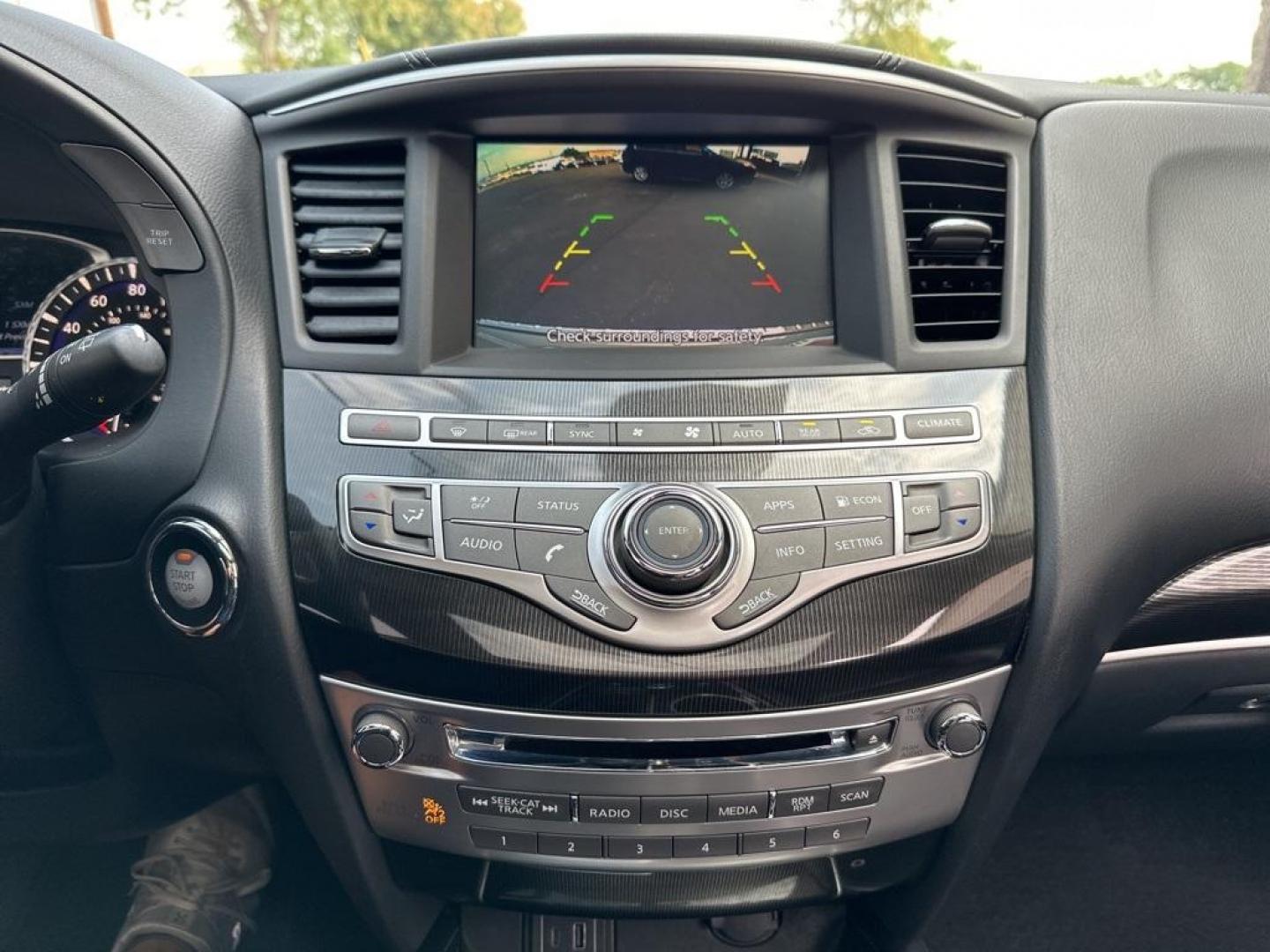 2019 Liquid Platinum /Graphite INFINITI QX60 LUXE (5N1DL0MM2KC) with an 3.5L V6 engine, CVT transmission, located at 8595 Washington St., Thornton, CO, 80229, (303) 287-5511, 39.852348, -104.978447 - 2019 INFINITI QX60, All Wheel Drive, 3rd Row Seat and in mint condition inside and out! <br>All Cars Have Clean Titles And Are Serviced Before Sale., <br>Clean Carfax, No Accident, Apple/Android Car Play, Blind Spot Monitoring, Backup Camera, Leather, Heated Seats, Bluetooth/ With Bluetooth Audio, N - Photo#11