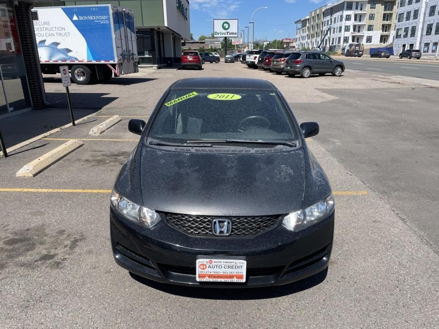 2011 Crystal Black Pearl Honda Civic LX (2HGFG1A6XBH) with an 1.8L I4 SOHC 16V i-VTEC engine, Manual transmission, located at 8595 Washington St., Thornton, CO, 80229, (303) 287-5511, 39.852348, -104.978447 - 2011 Honda Civic<br><br>D1 Auto NEVER charges dealer fees! All cars have clean titles and have been inspected for mechanical issues. We have financing for everyone. Good credit, bad credit, first time buyers.<br>Clean CARFAX.<br>Please call Lakewood Location 303-274-7692 or Thornton 303-287-5511 to - Photo#2