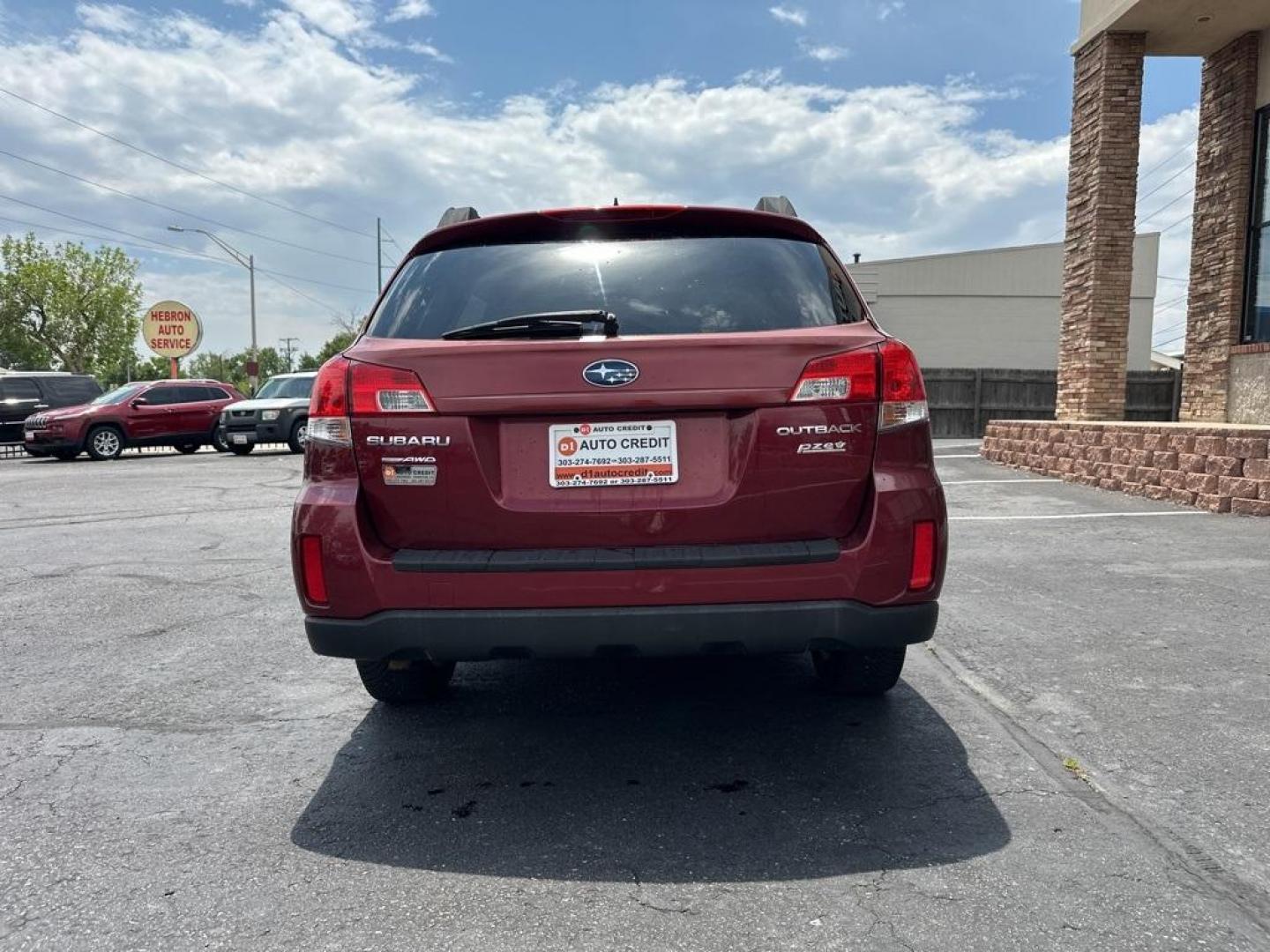 2011 Ruby Red Pearl /Ivory Subaru Outback 2.5i Premium (4S4BRBFC8B3) with an 2.5L 4-Cylinder engine, CVT transmission, located at 8595 Washington St., Thornton, CO, 80229, (303) 287-5511, 39.852348, -104.978447 - 2011 Subaru Outback<br><br>D1 Auto NEVER charges dealer fees! All cars have clean titles and have been inspected for mechanical issues. We have financing for everyone. Good credit, bad credit, first time buyers.<br>CARFAX One-Owner. Clean CARFAX. Odometer is 4040 miles below market average!<br>Pleas - Photo#6