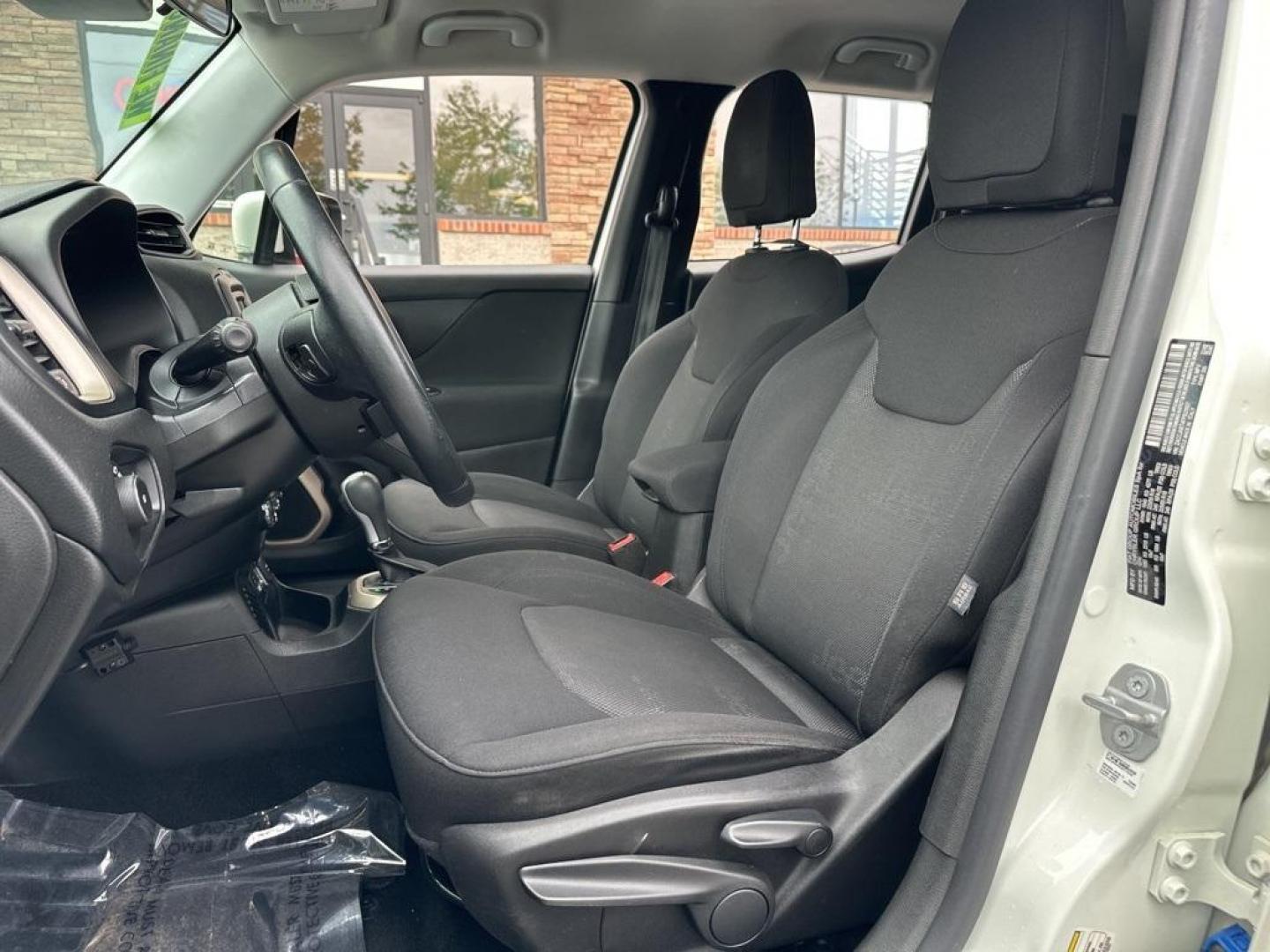 2015 Alpine White /Black Jeep Renegade Latitude (ZACCJABT4FP) with an 2.4L I4 MultiAir engine, Automatic transmission, located at 8595 Washington St., Thornton, CO, 80229, (303) 287-5511, 39.852348, -104.978447 - 2015 Jeep Renegade<br><br>D1 Auto NEVER charges dealer fees! All cars have clean titles and have been inspected for mechanical issues. We have financing for everyone. Good credit, bad credit, first time buyers.<br><br>Please call Lakewood Location 303-274-7692 or Thornton 303-287-5511 to schedule a - Photo#13