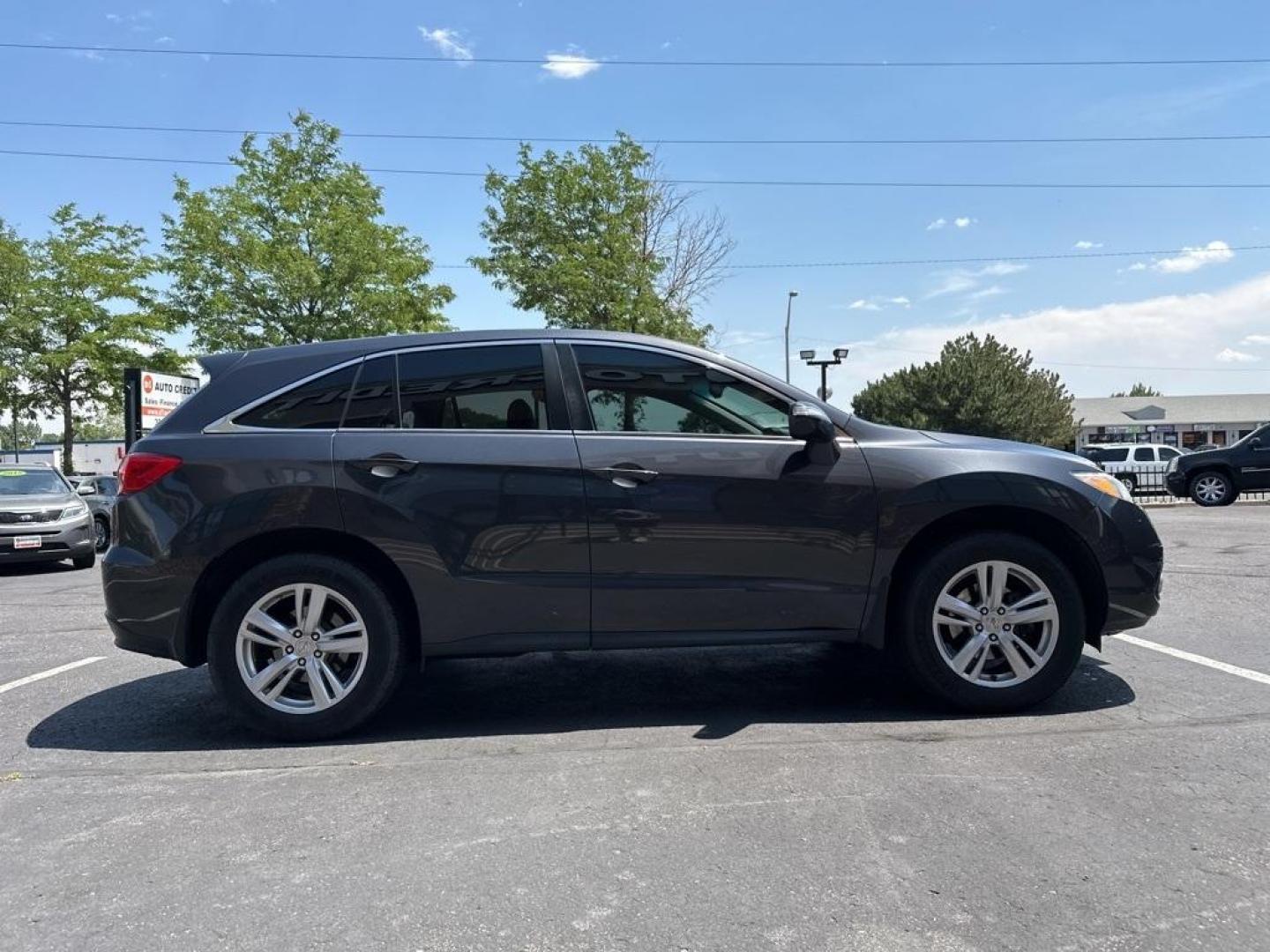 2015 Graphite Luster Metallic /Ebony Acura RDX Technology Package (5J8TB4H57FL) with an 3.5L V6 SOHC i-VTEC 24V engine, Automatic transmission, located at 8595 Washington St., Thornton, CO, 80229, (303) 287-5511, 39.852348, -104.978447 - 2015 Acura RDX<br>All Cars Have Clean Titles And Are Serviced Before Sale., Clean Carfax, No Accident, All Books and Keys, Backup Camera, Leather, Heated Seats, Bluetooth/ With Bluetooth Audio, Non Smoker, No Pet Odor Or Hair, 3.5L V6 SOHC i-VTEC 24V, AWD.<br>D1 Auto NEVER charges dealer fees! All c - Photo#4