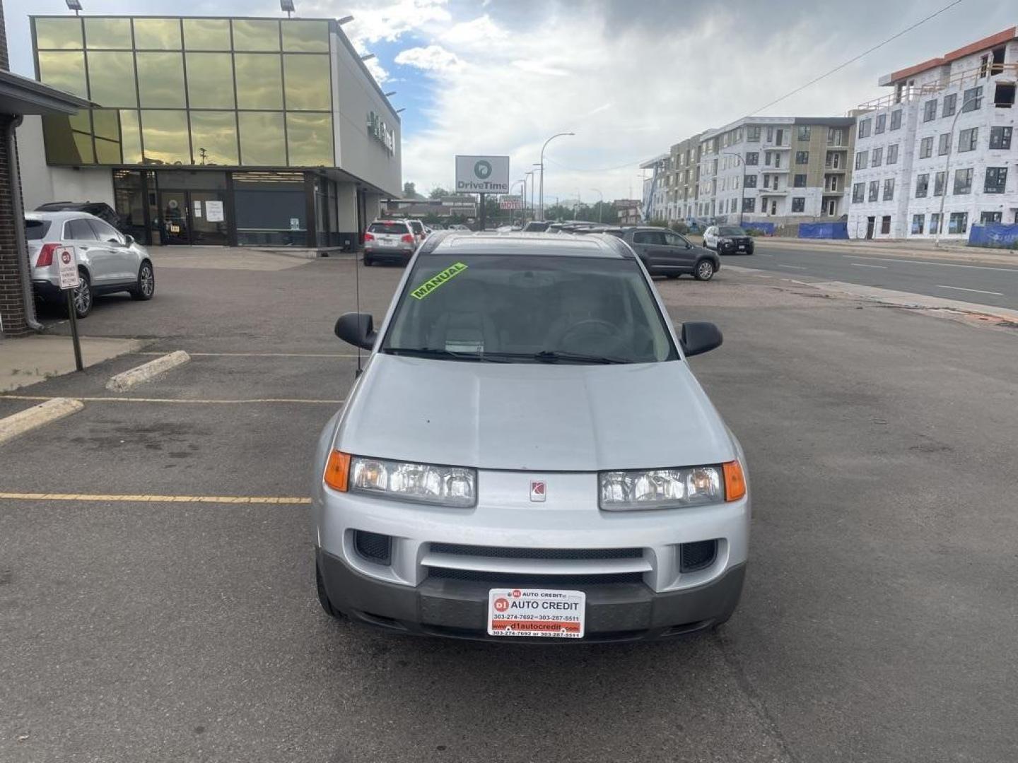 2004 Silver Nickel /Grey Saturn VUE Base (5GZCZ23DX4S) with an 2.2L I4 MPI DOHC engine, Manual transmission, located at 8595 Washington St., Thornton, CO, 80229, (303) 287-5511, 39.852348, -104.978447 - 2004 Saturn VUE<br><br>D1 Auto NEVER charges dealer fees! All cars have clean titles and have been inspected for mechanical issues. We have financing for everyone. Good credit, bad credit, first time buyers.<br>CARFAX One-Owner.<br>Please call Lakewood Location 303-274-7692 or Thornton 303-287-5511 - Photo#1