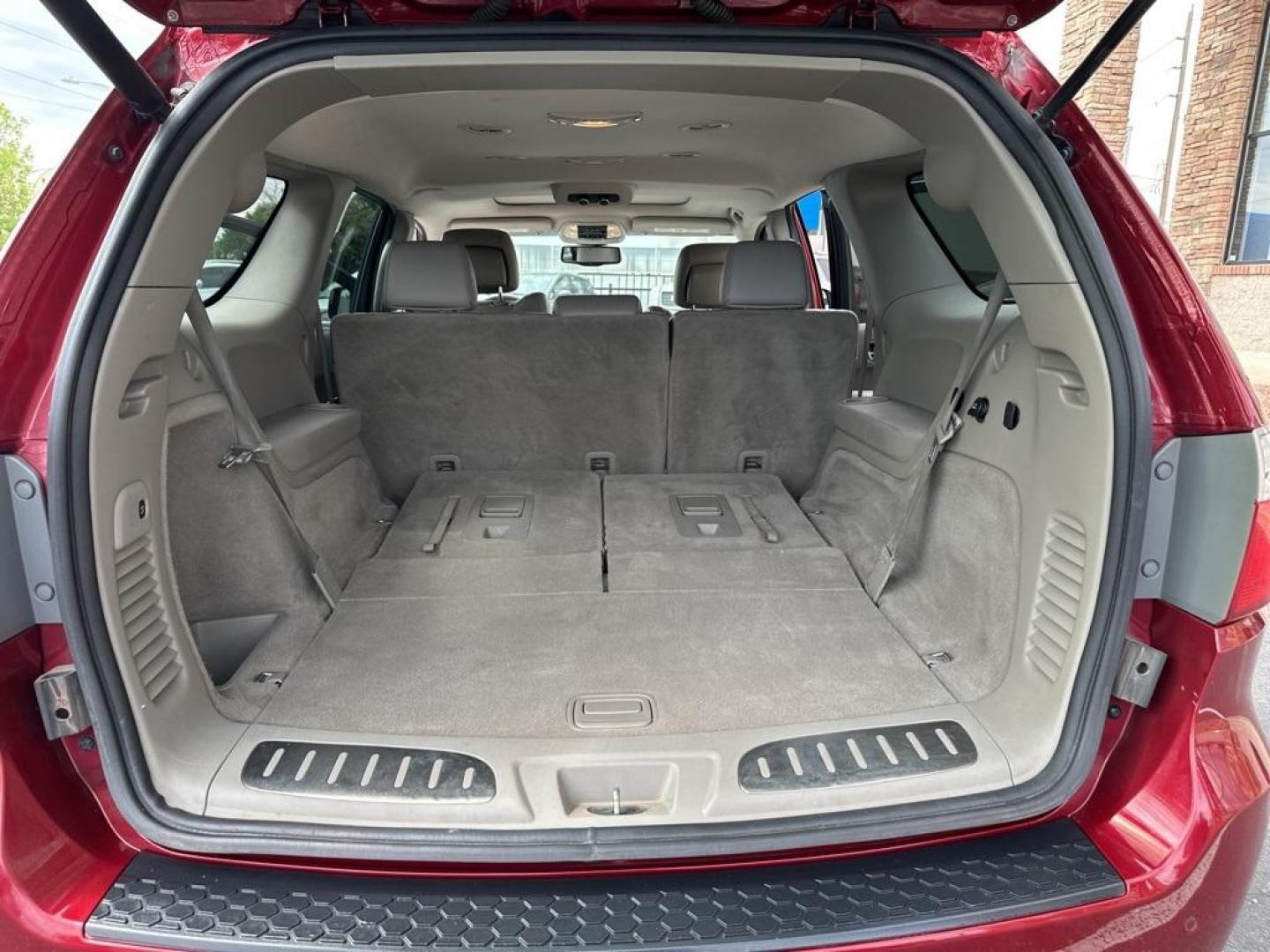 2013 Deep Cherry Red Crystal Pearlcoat /Dark Graystone/Medium Graystone Interior Dodge Durango Crew (1C4RDJDG6DC) with an 3.6L V6 Flex Fuel 24V VVT engine, Automatic transmission, located at 8595 Washington St., Thornton, CO, 80229, (303) 287-5511, 39.852348, -104.978447 - 2013 Dodge Durango<br><br>D1 Auto NEVER charges dealer fees! All cars have clean titles and have been inspected for mechanical issues. We have financing for everyone. Good credit, bad credit, first time buyers.<br><br>Please call Lakewood Location 303-274-7692 or Thornton 303-287-5511 to schedule a - Photo#16