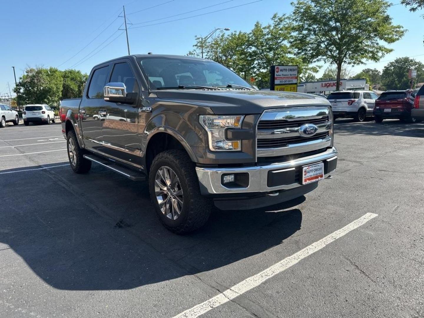 2016 Gray /Black Ford F-150 Lariat (1FTEW1EF2GK) with an 5.0L V8 FFV engine, Automatic transmission, located at 8595 Washington St., Thornton, CO, 80229, (303) 287-5511, 39.852348, -104.978447 - 2016 Ford F-150 Lariat with FX-4 Off Road Package. This truck is in excellent condition inside and out. Loaded with 5.0L V8 engine, Max Tow Package, Extended Range Fuel Tank and much more. This truck shows Zero signs of off road use, <br><br>All Cars Have Clean Titles And Are Serviced Before Sale., - Photo#3