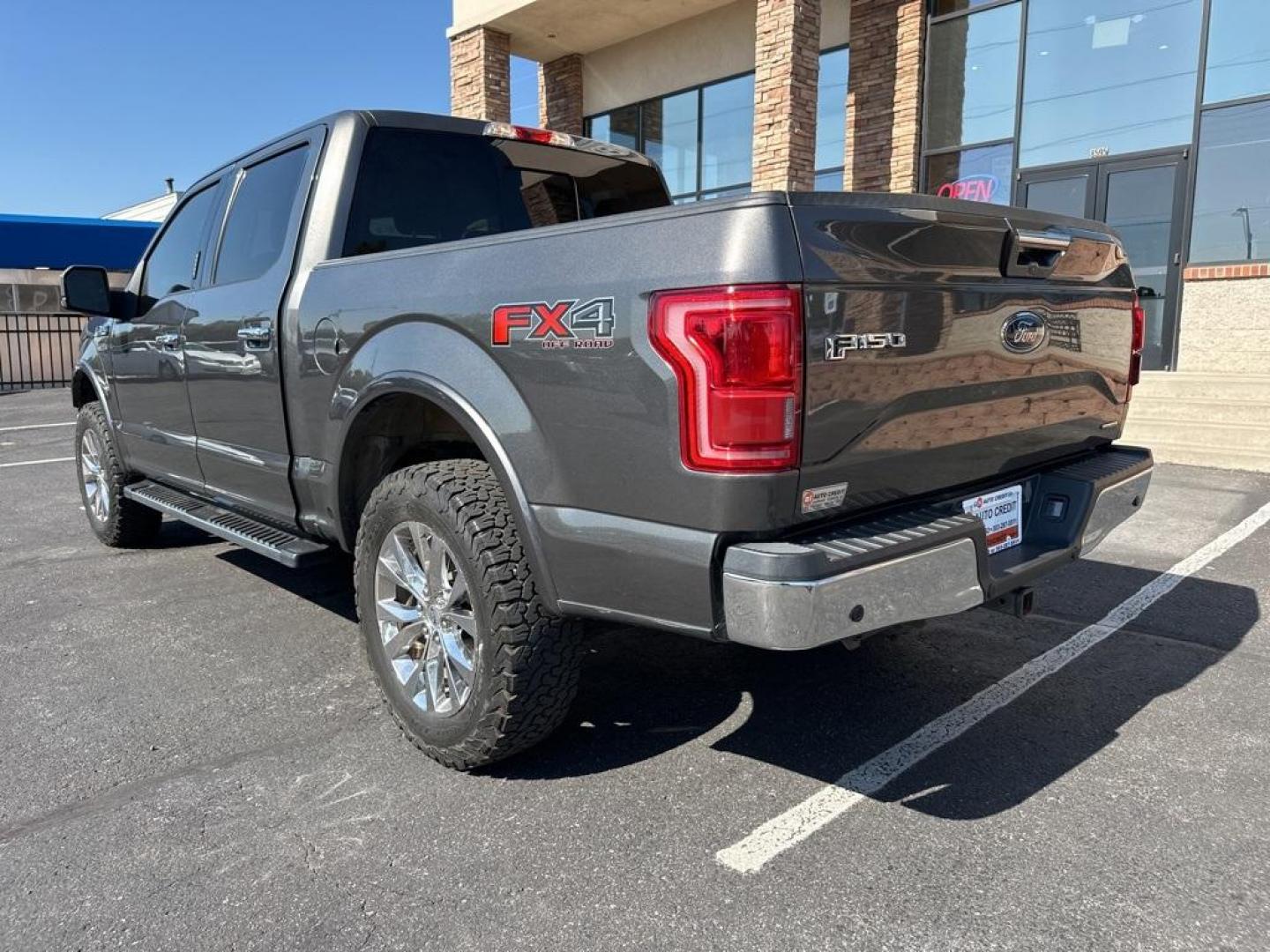 2016 Gray /Black Ford F-150 Lariat (1FTEW1EF2GK) with an 5.0L V8 FFV engine, Automatic transmission, located at 8595 Washington St., Thornton, CO, 80229, (303) 287-5511, 39.852348, -104.978447 - 2016 Ford F-150 Lariat with FX-4 Off Road Package. This truck is in excellent condition inside and out. Loaded with 5.0L V8 engine, Max Tow Package, Extended Range Fuel Tank and much more. This truck shows Zero signs of off road use, <br><br>All Cars Have Clean Titles And Are Serviced Before Sale., - Photo#8