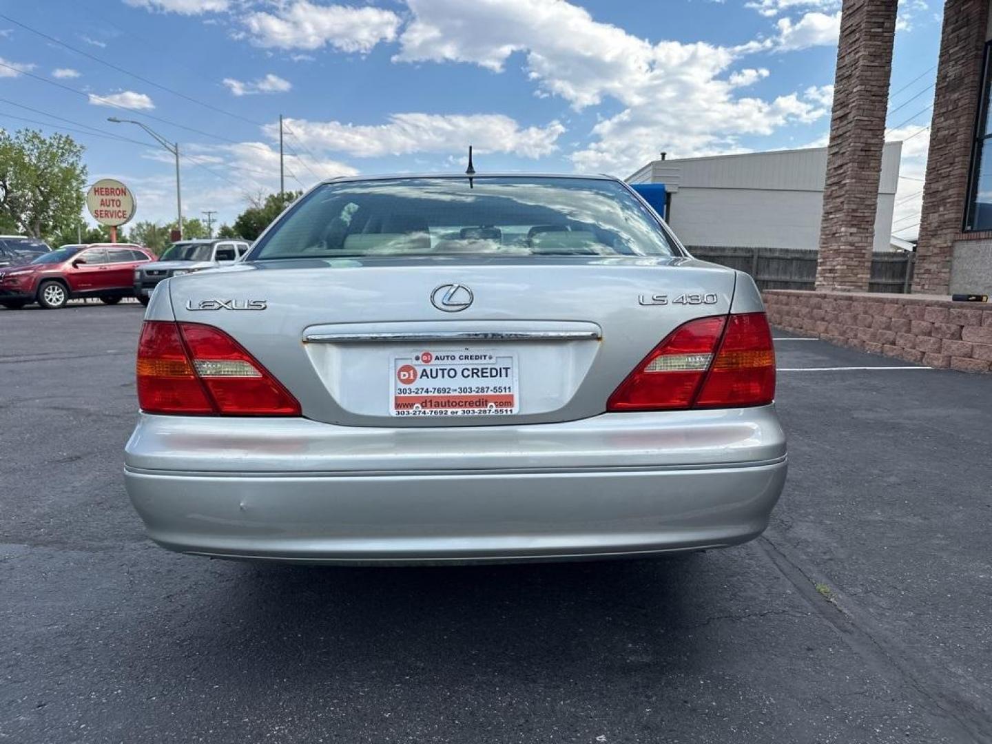 2003 Millennium Silver Metallic /Ivory Lexus LS 430 (JTHBN30F230) with an 4.3L V8 SMPI DOHC engine, Automatic transmission, located at 8595 Washington St., Thornton, CO, 80229, (303) 287-5511, 39.852348, -104.978447 - 2003 Lexus LS IN GOOD CONDITION with a clean title. This car has been inspected and inspection will be passed to the next owner. The good, everything works as it should. This car is sold as is with no warranty do to age and miles. <br><br>D1 Auto NEVER charges dealer fees! All cars have clean titles - Photo#6