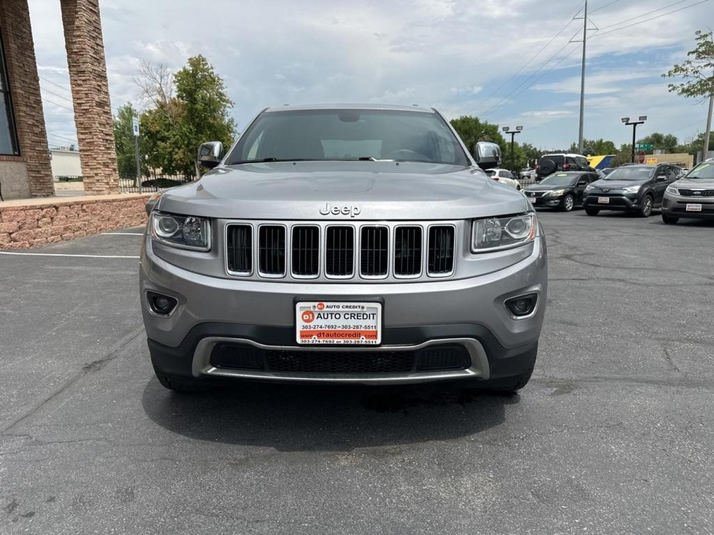 2014 Billet Silver Metallic Clearcoat /Black Jeep Grand Cherokee Limited (1C4RJFBG7EC) with an 3.6L V6 Flex Fuel 24V VVT engine, Automatic transmission, located at 8595 Washington St., Thornton, CO, 80229, (303) 287-5511, 39.852348, -104.978447 - 2014 Jeep Grand Cherokee, One Owner, Colorado car and a non smoker, non pet car. Limited, 4x4 with very low miles and in excellent condition. Fully serviced including new tires. <br>All Cars Have Clean Titles And Are Serviced Before Sale., All Books and Keys, New Tires, Backup Camera, Leather, Heate - Photo#2