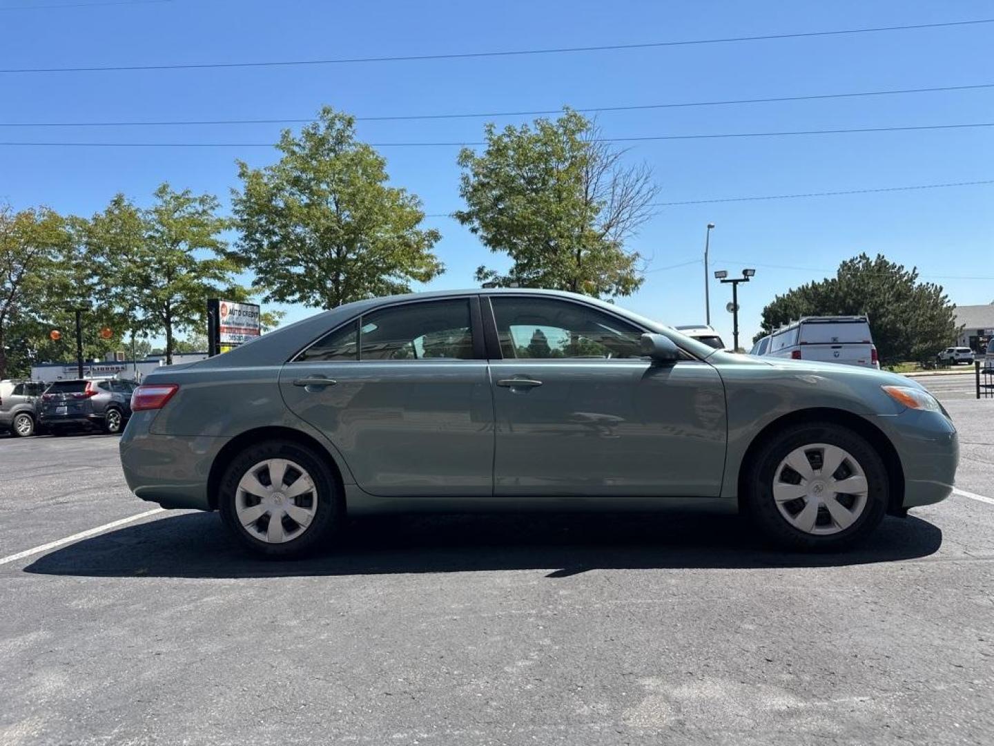 2009 Aloe Green Metallic /Bisque Toyota Camry Base CE (4T1BE46K09U) with an 2.4L I4 SMPI DOHC PZEV engine, Automatic transmission, located at 8595 Washington St., Thornton, CO, 80229, (303) 287-5511, 39.852348, -104.978447 - 2009 Toyota Camry<br><br>D1 Auto NEVER charges dealer fees! All cars have clean titles and have been inspected for mechanical issues. We have financing for everyone. Good credit, bad credit, first time buyers.<br>CARFAX One-Owner. Clean CARFAX.<br>Please call Lakewood Location 303-274-7692 or Thornt - Photo#4