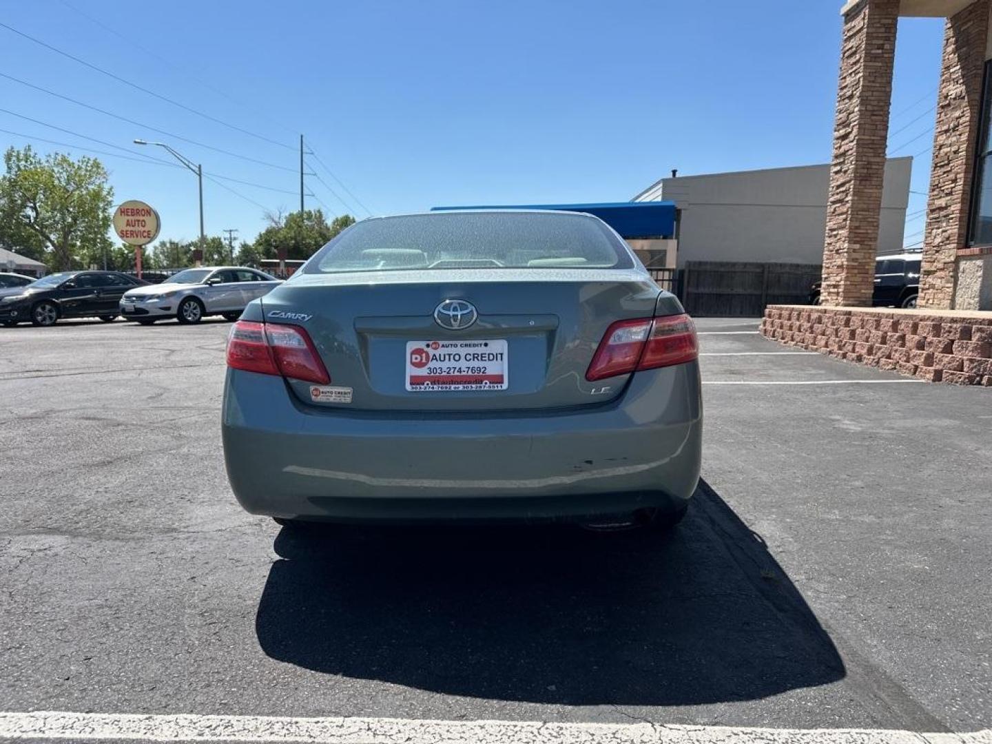 2009 Aloe Green Metallic /Bisque Toyota Camry Base CE (4T1BE46K09U) with an 2.4L I4 SMPI DOHC PZEV engine, Automatic transmission, located at 8595 Washington St., Thornton, CO, 80229, (303) 287-5511, 39.852348, -104.978447 - 2009 Toyota Camry<br><br>D1 Auto NEVER charges dealer fees! All cars have clean titles and have been inspected for mechanical issues. We have financing for everyone. Good credit, bad credit, first time buyers.<br>CARFAX One-Owner. Clean CARFAX.<br>Please call Lakewood Location 303-274-7692 or Thornt - Photo#6