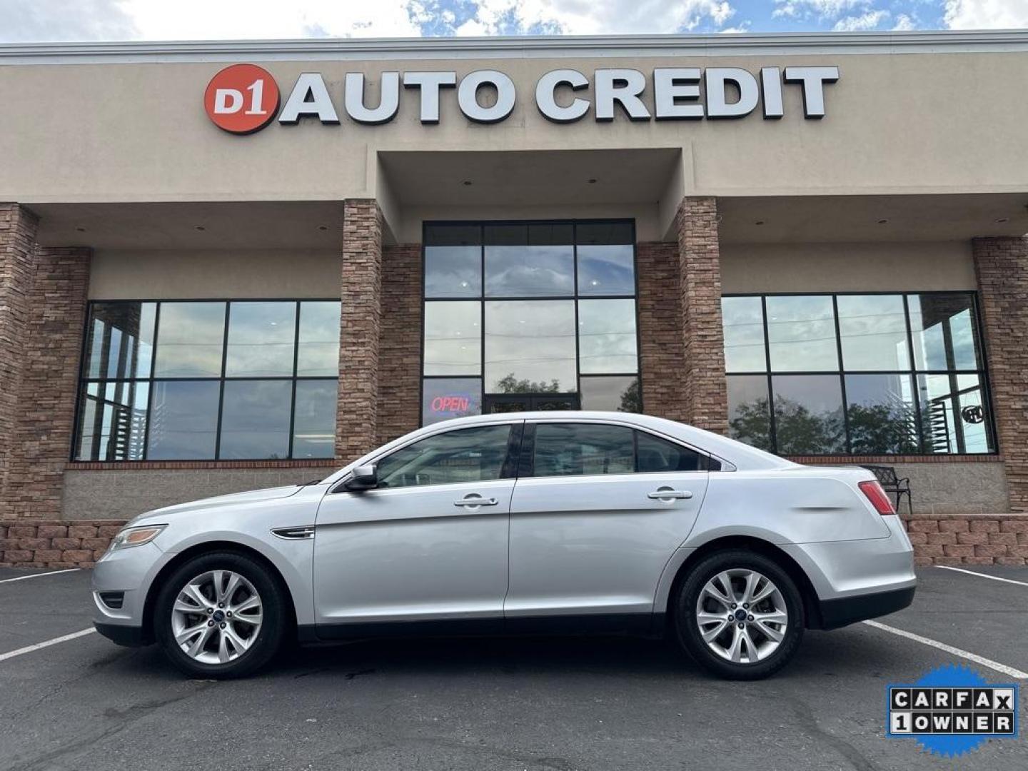 2011 Ingot Silver Metallic /Light Stone Ford Taurus SEL (1FAHP2EW4BG) with an Duratec 3.5L V6 engine, Automatic transmission, located at 8595 Washington St., Thornton, CO, 80229, (303) 287-5511, 39.852348, -104.978447 - 2011 Ford Taurus, One Owner, Clean Title and fully serviced in excellent condition inside and out! <br><br>All Cars Have Clean Titles And Are Serviced Before Sale., CarfaxOne Owner, No Accidents, All Books and Keys, New Tires, Backup Camera, Bluetooth/ With Bluetooth Audio, Power Seats, Non Smoker, - Photo#0