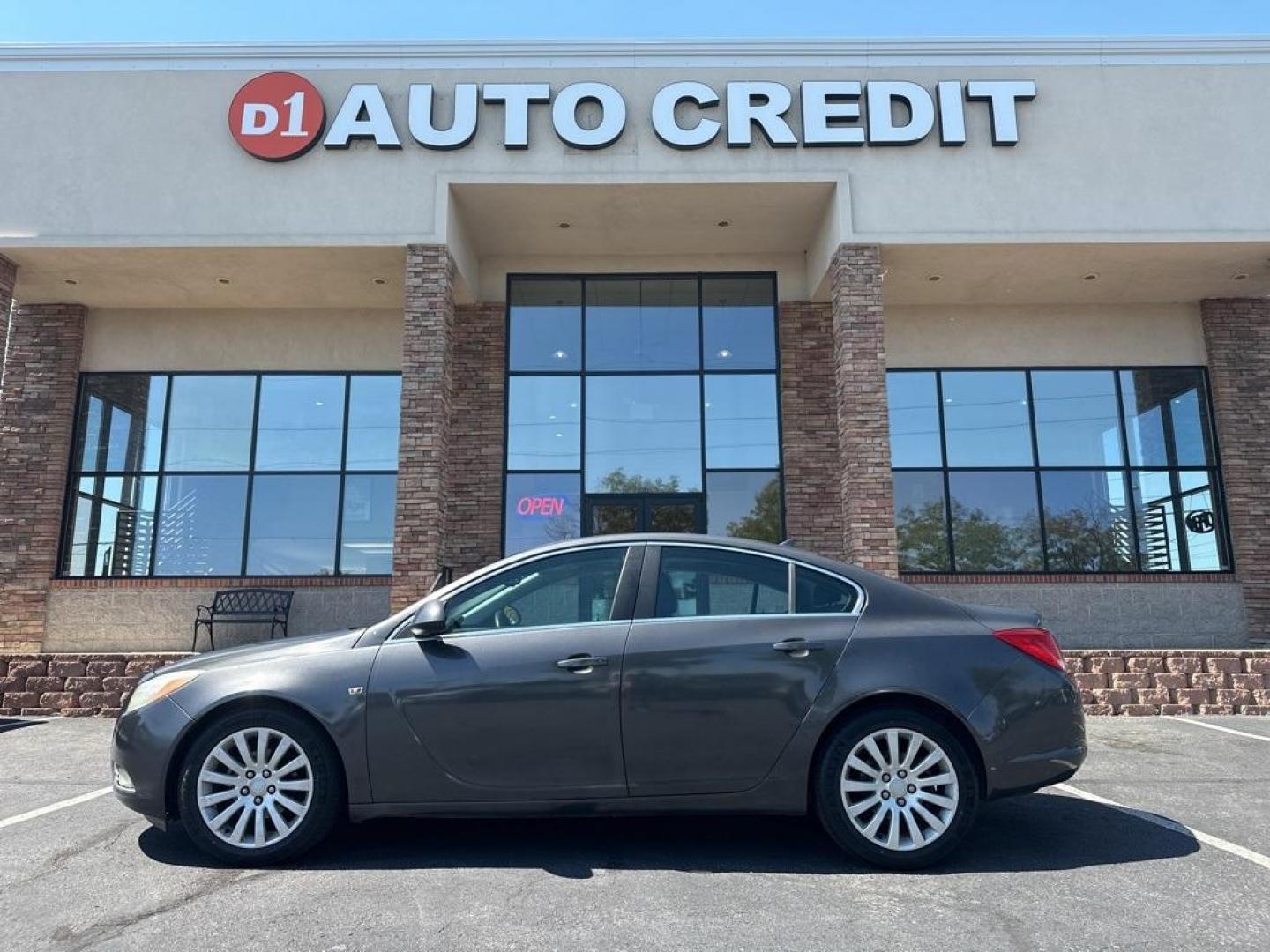 2011 Granite Gray Metallic /Ebony Buick Regal CXL (W04GS5EC6B1) with an ECOTEC 2.4L I4 SIDI DOHC VVT engine, Automatic transmission, located at 8595 Washington St., Thornton, CO, 80229, (303) 287-5511, 39.852348, -104.978447 - 2011 Buick Regal<br><br>D1 Auto NEVER charges dealer fees! All cars have clean titles and have been inspected for mechanical issues. We have financing for everyone. Good credit, bad credit, first time buyers.<br><br>Please call Lakewood Location 303-274-7692 or Thornton 303-287-5511 to schedule a te - Photo#0