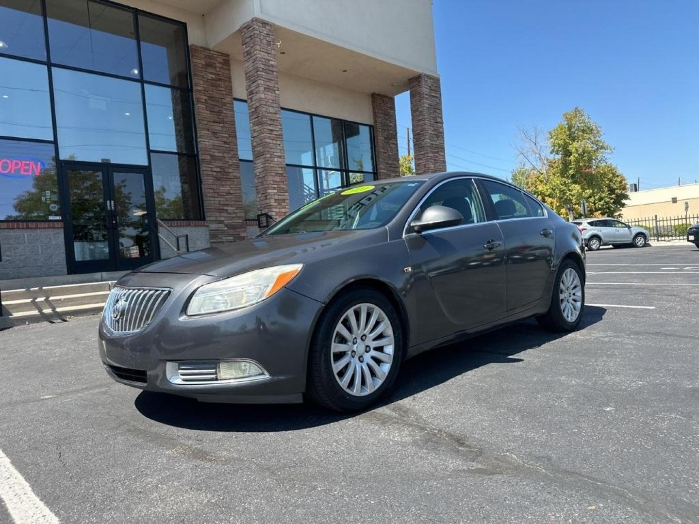 2011 Granite Gray Metallic /Ebony Buick Regal CXL (W04GS5EC6B1) with an ECOTEC 2.4L I4 SIDI DOHC VVT engine, Automatic transmission, located at 8595 Washington St., Thornton, CO, 80229, (303) 287-5511, 39.852348, -104.978447 - 2011 Buick Regal<br><br>D1 Auto NEVER charges dealer fees! All cars have clean titles and have been inspected for mechanical issues. We have financing for everyone. Good credit, bad credit, first time buyers.<br><br>Please call Lakewood Location 303-274-7692 or Thornton 303-287-5511 to schedule a te - Photo#1