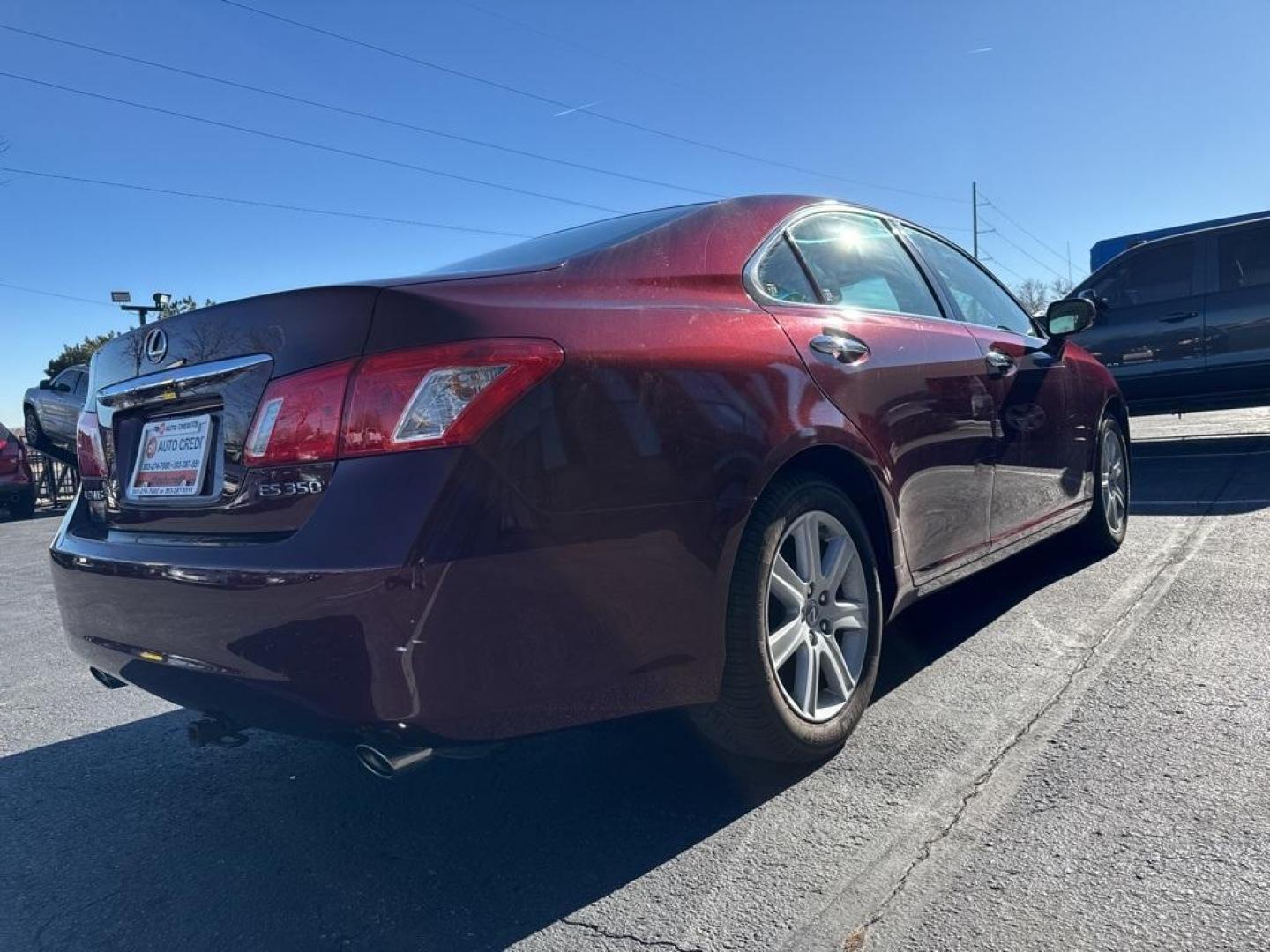 2008 Royal Ruby Metallic /Light Gray Lexus ES 350 (JTHBJ46G882) with an 3.5L V6 DOHC Dual VVT-i 24V engine, Automatic transmission, located at 8595 Washington St., Thornton, CO, 80229, (303) 287-5511, 39.852348, -104.978447 - 2008 Lexus ES FWD Light Gray Cloth.<br><br>D1 Auto NEVER charges dealer fees! All cars have clean titles and have been inspected for mechanical issues. We have financing for everyone. Good credit, bad credit, first time buyers.<br>Odometer is 7990 miles below market average!<br>Please call Lakewood - Photo#5