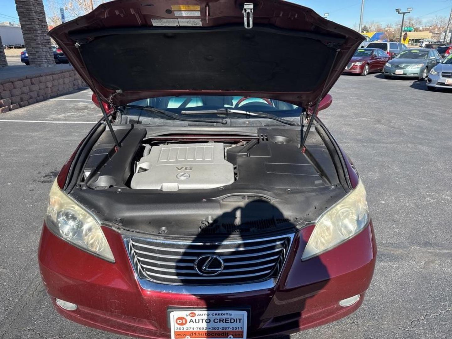 2008 Royal Ruby Metallic /Light Gray Lexus ES 350 (JTHBJ46G882) with an 3.5L V6 DOHC Dual VVT-i 24V engine, Automatic transmission, located at 8595 Washington St., Thornton, CO, 80229, (303) 287-5511, 39.852348, -104.978447 - 2008 Lexus ES FWD Light Gray Cloth.<br><br>D1 Auto NEVER charges dealer fees! All cars have clean titles and have been inspected for mechanical issues. We have financing for everyone. Good credit, bad credit, first time buyers.<br>Odometer is 7990 miles below market average!<br>Please call Lakewood - Photo#32