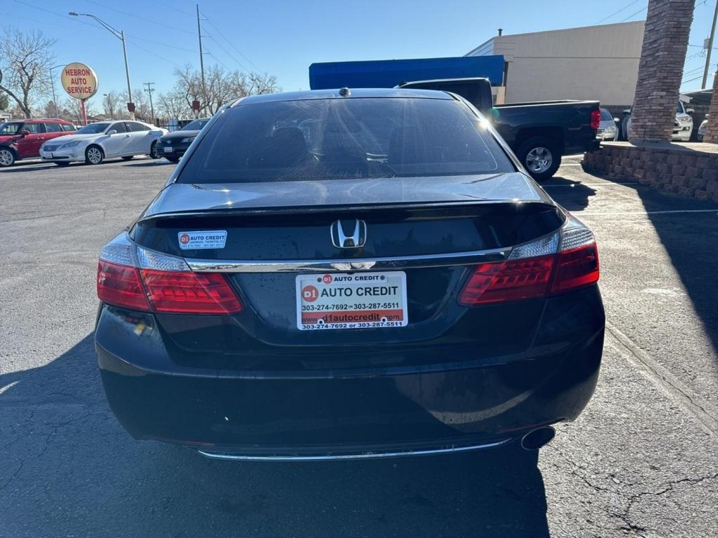 2013 Crystal Black Pearl /Parchment Honda Accord EX-L (1HGCR2F87DA) with an 2.4L I4 DOHC i-VTEC 16V engine, CVT transmission, located at 8595 Washington St., Thornton, CO, 80229, (303) 287-5511, 39.852348, -104.978447 - 2013 Honda Accord FWD FWD, Parchment Leather.<br><br>D1 Auto NEVER charges dealer fees! All cars have clean titles and have been inspected for mechanical issues. We have financing for everyone. Good credit, bad credit, first time buyers.<br><br>Please call Lakewood Location 303-274-7692 or Thornton - Photo#5