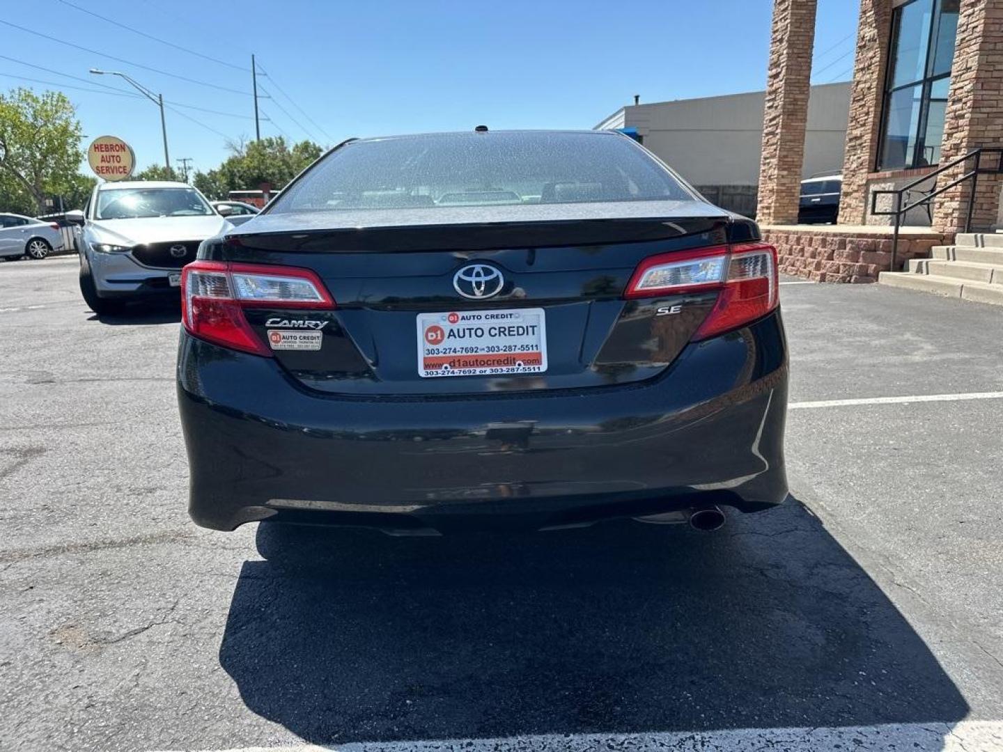 2014 Attitude Black Metallic /Black Toyota Camry SE (4T1BF1FK9EU) with an 2.5L I4 SMPI DOHC engine, Automatic transmission, located at 8595 Washington St., Thornton, CO, 80229, (303) 287-5511, 39.852348, -104.978447 - 2014 Toyota Camry<br><br>D1 Auto NEVER charges dealer fees! All cars have clean titles and have been inspected for mechanical issues. We have financing for everyone. Good credit, bad credit, first time buyers.<br>Odometer is 23247 miles below market average!<br>Please call Lakewood Location 303-274- - Photo#6