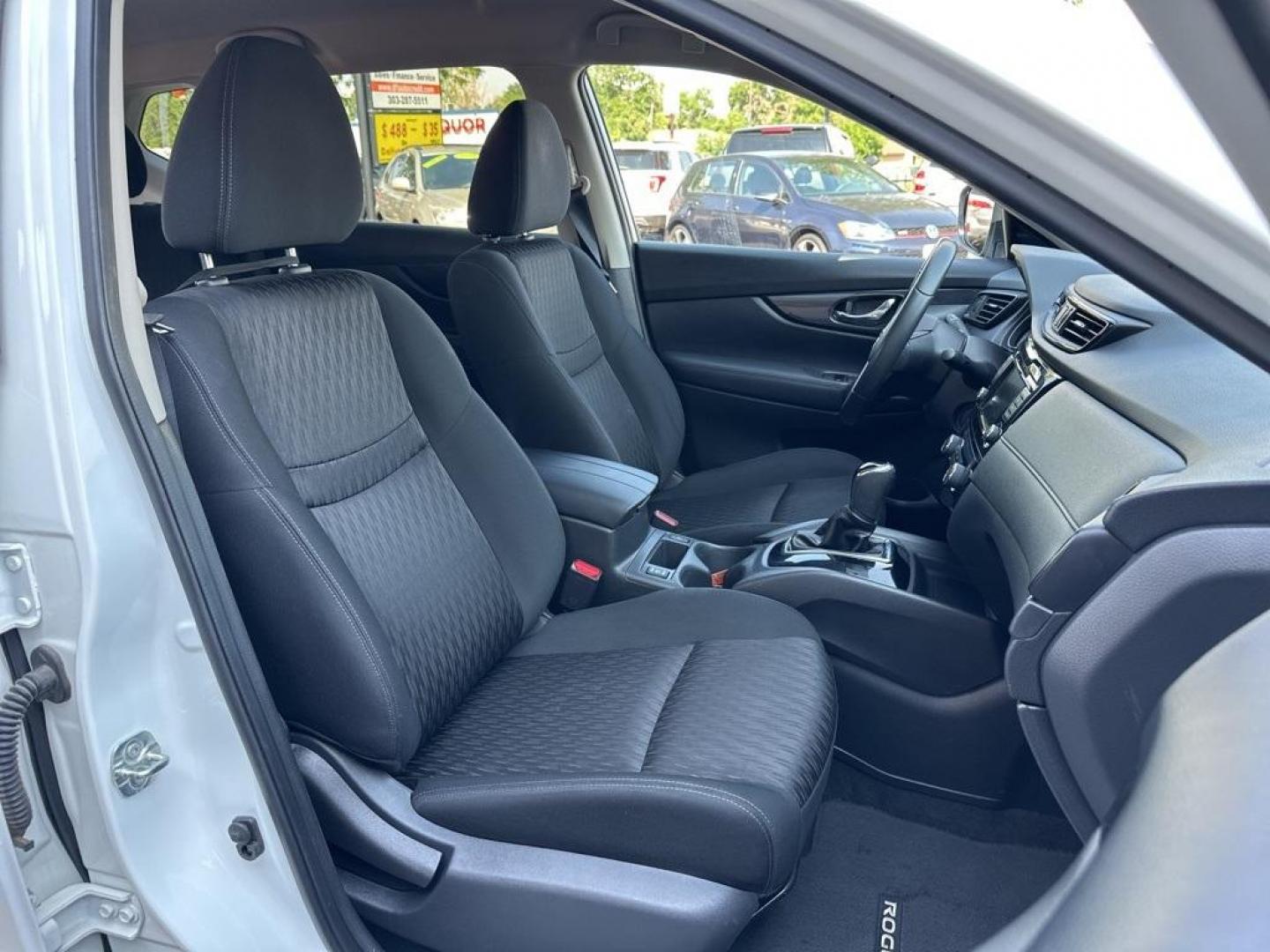 2018 Pearl White /Charcoal Nissan Rogue SV (KNMAT2MVXJP) with an 2.5L I4 DOHC 16V engine, CVT transmission, located at 8595 Washington St., Thornton, CO, 80229, (303) 287-5511, 39.852348, -104.978447 - 2018 Nissan Rogue All Wheel Drive, ONE OWNER with no accidents. Very clean inside and out, Non smoker, Non pet car. <br><br>All Cars Have Clean Titles And Are Serviced Before Sale., CarfaxOne Owner, No Accidents, Apple/Android Car Play, All Books and Keys, Backup Camera, Bluetooth/ With Bluetooth Au - Photo#15