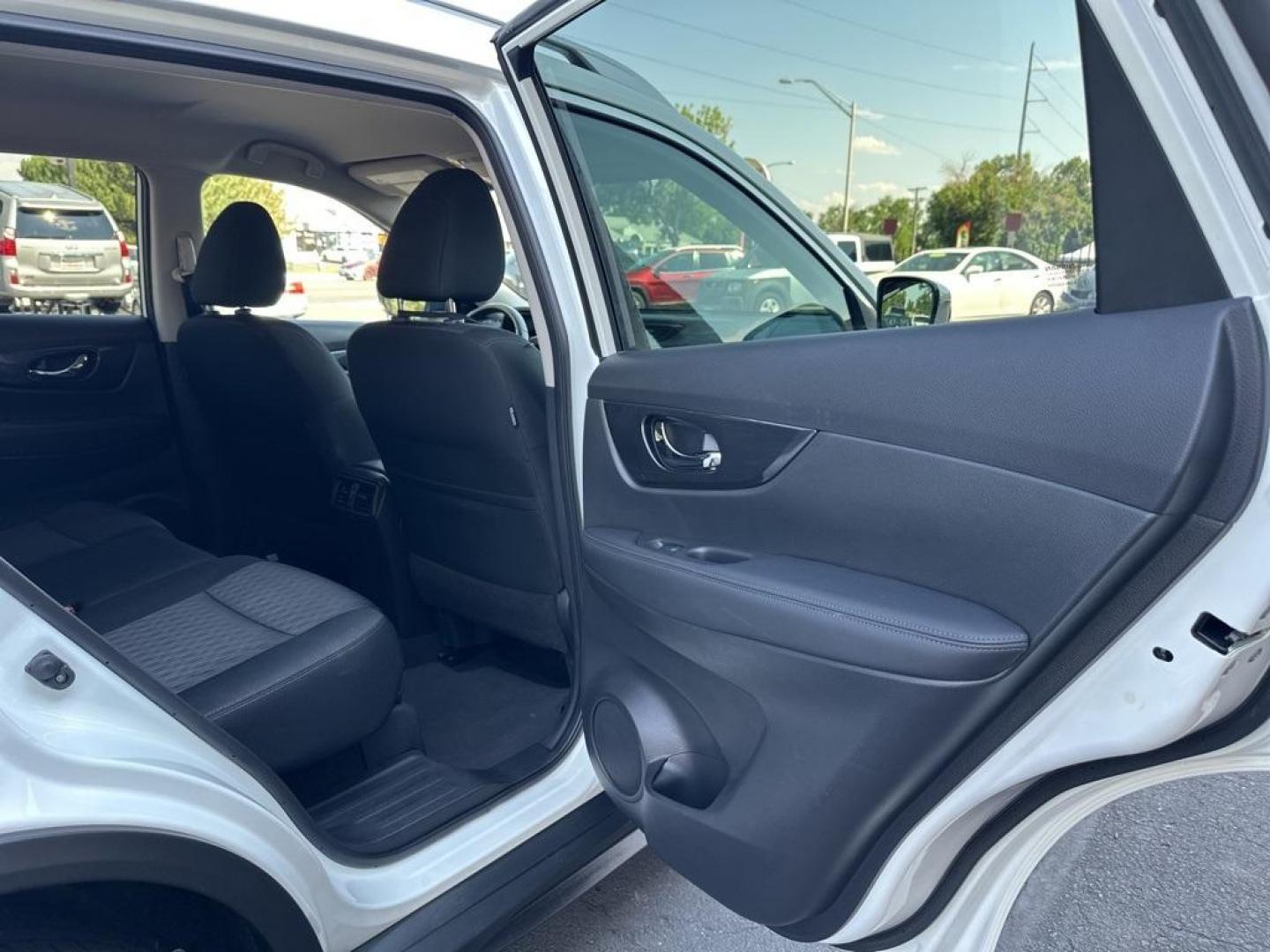 2018 Pearl White /Charcoal Nissan Rogue SV (KNMAT2MVXJP) with an 2.5L I4 DOHC 16V engine, CVT transmission, located at 8595 Washington St., Thornton, CO, 80229, (303) 287-5511, 39.852348, -104.978447 - 2018 Nissan Rogue All Wheel Drive, ONE OWNER with no accidents. Very clean inside and out, Non smoker, Non pet car. <br><br>All Cars Have Clean Titles And Are Serviced Before Sale., CarfaxOne Owner, No Accidents, Apple/Android Car Play, All Books and Keys, Backup Camera, Bluetooth/ With Bluetooth Au - Photo#20