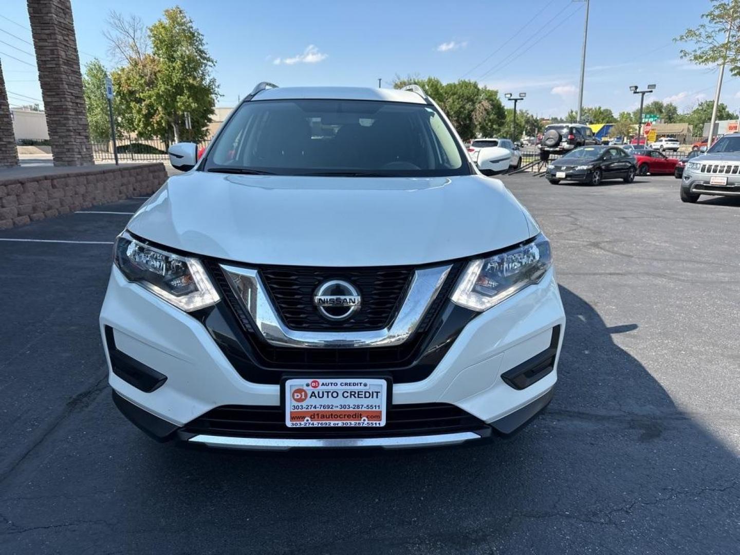 2018 Pearl White /Charcoal Nissan Rogue SV (KNMAT2MVXJP) with an 2.5L I4 DOHC 16V engine, CVT transmission, located at 8595 Washington St., Thornton, CO, 80229, (303) 287-5511, 39.852348, -104.978447 - 2018 Nissan Rogue All Wheel Drive, ONE OWNER with no accidents. Very clean inside and out, Non smoker, Non pet car. <br><br>All Cars Have Clean Titles And Are Serviced Before Sale., CarfaxOne Owner, No Accidents, Apple/Android Car Play, All Books and Keys, Backup Camera, Bluetooth/ With Bluetooth Au - Photo#2