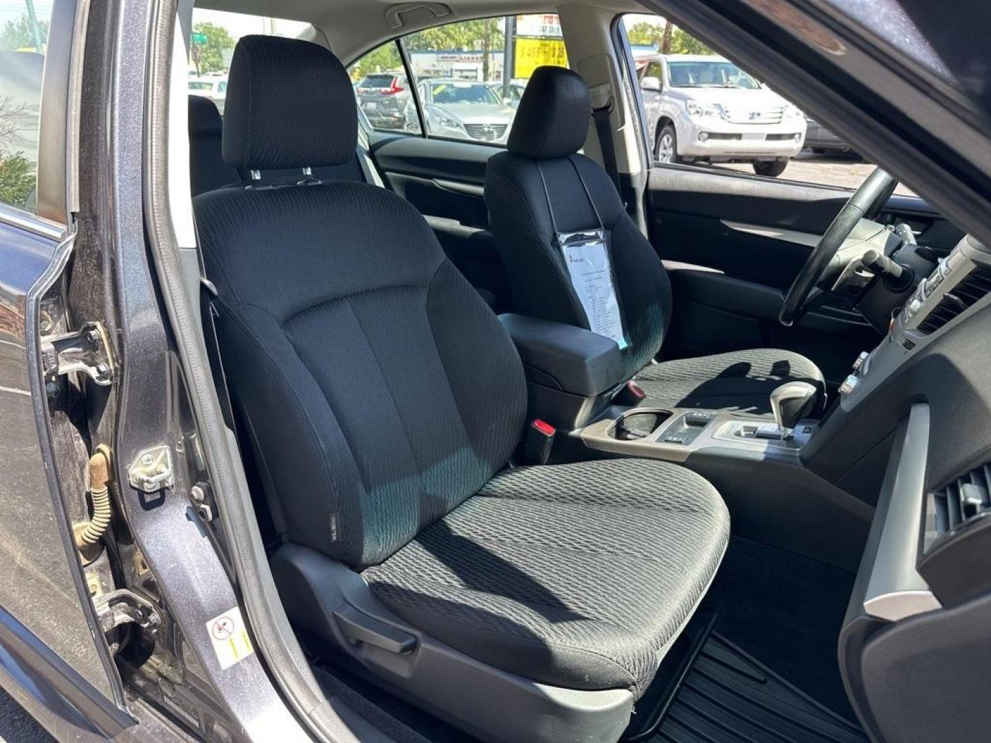 2011 Graphite Gray Metallic /Off Black Subaru Legacy 2.5i (4S3BMBG65B3) with an 2.5L 4-Cylinder engine, CVT transmission, located at 8595 Washington St., Thornton, CO, 80229, (303) 287-5511, 39.852348, -104.978447 - 2011 Subaru Legacy<br><br>D1 Auto NEVER charges dealer fees! All cars have clean titles and have been inspected for mechanical issues. We have financing for everyone. Good credit, bad credit, first time buyers.<br>CARFAX One-Owner. Clean CARFAX.<br>Please call Lakewood Location 303-274-7692 or Thorn - Photo#14