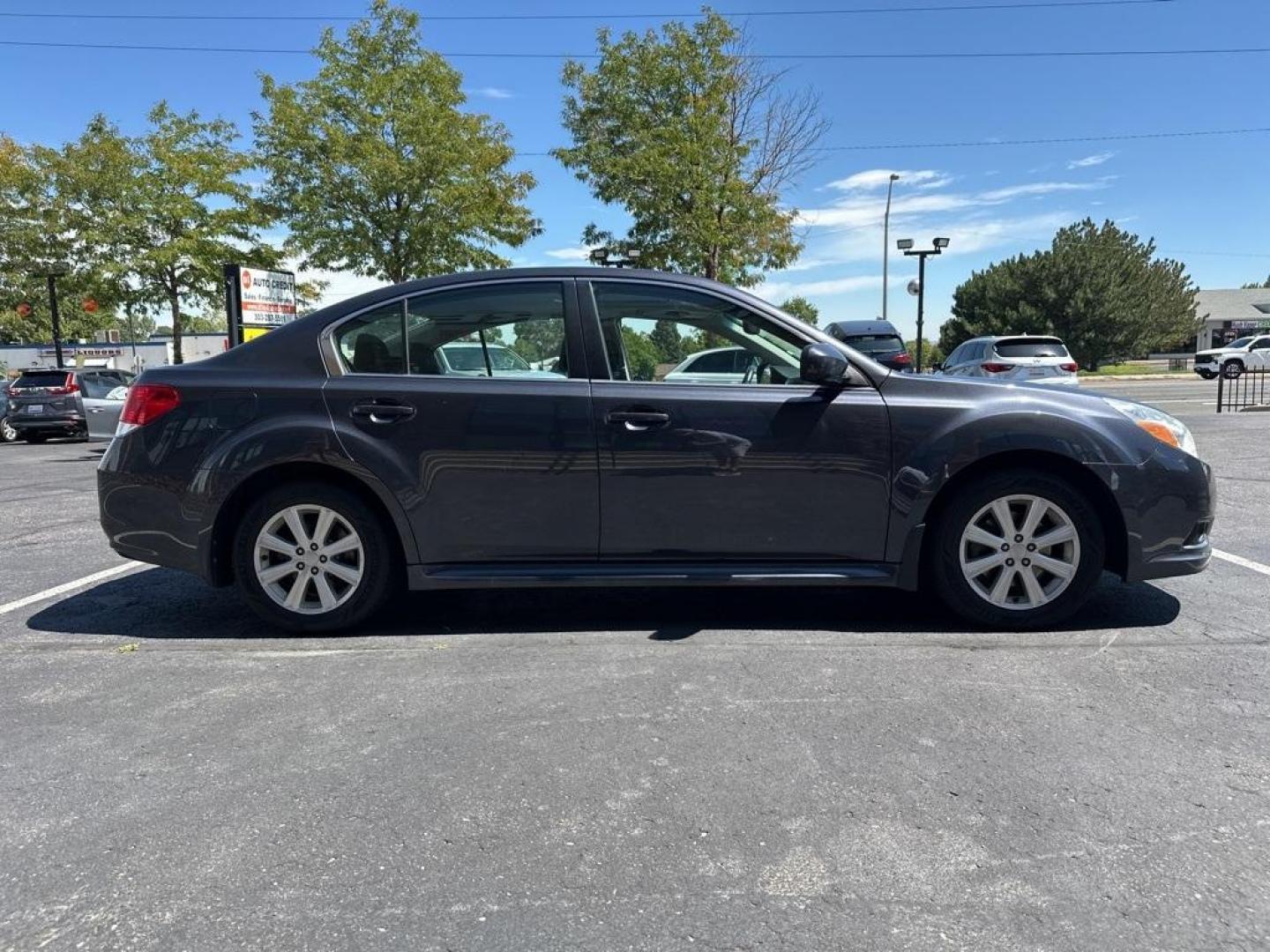 2011 Graphite Gray Metallic /Off Black Subaru Legacy 2.5i (4S3BMBG65B3) with an 2.5L 4-Cylinder engine, CVT transmission, located at 8595 Washington St., Thornton, CO, 80229, (303) 287-5511, 39.852348, -104.978447 - 2011 Subaru Legacy<br><br>D1 Auto NEVER charges dealer fees! All cars have clean titles and have been inspected for mechanical issues. We have financing for everyone. Good credit, bad credit, first time buyers.<br>CARFAX One-Owner. Clean CARFAX.<br>Please call Lakewood Location 303-274-7692 or Thorn - Photo#4