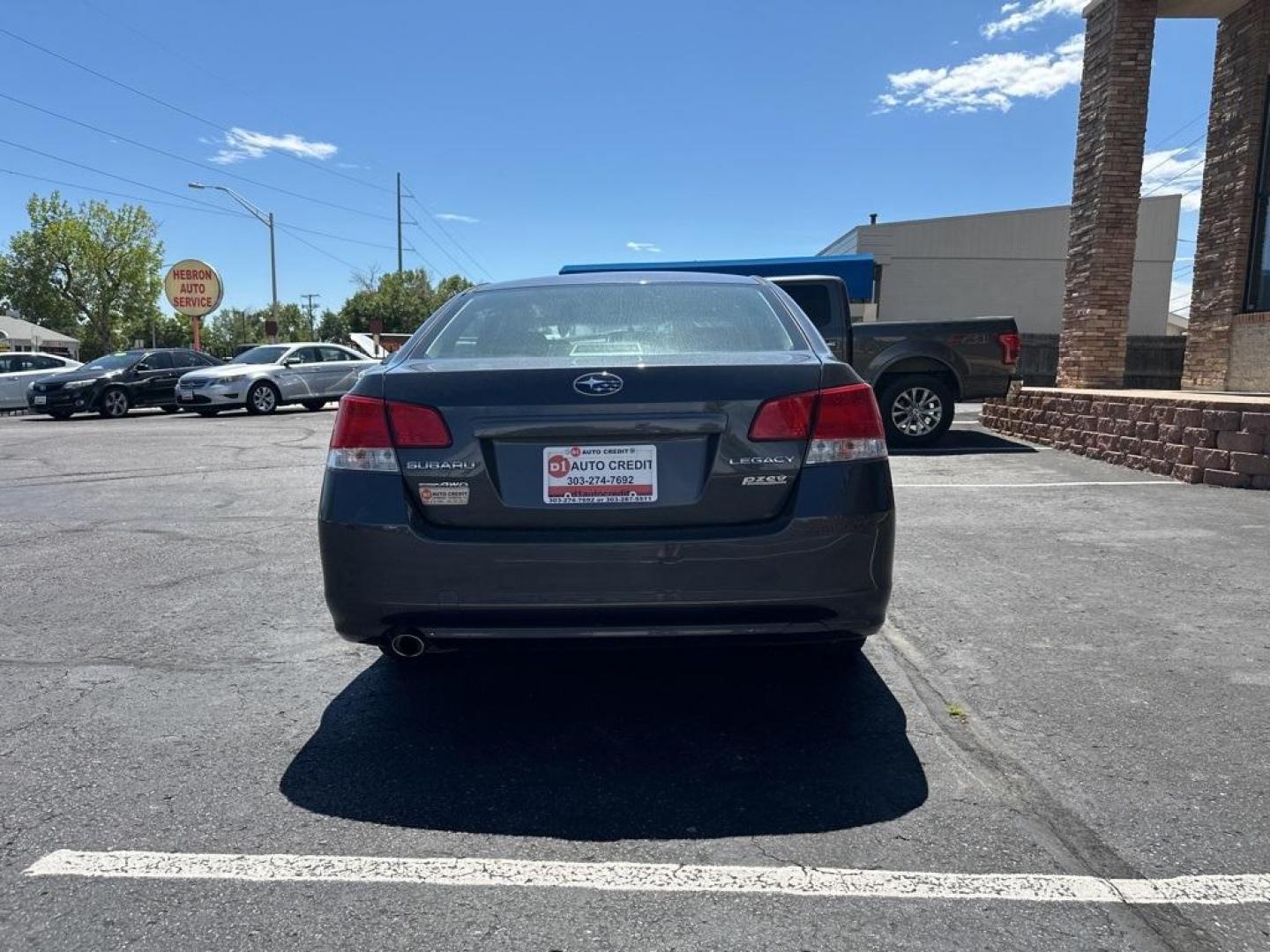 2011 Graphite Gray Metallic /Off Black Subaru Legacy 2.5i (4S3BMBG65B3) with an 2.5L 4-Cylinder engine, CVT transmission, located at 8595 Washington St., Thornton, CO, 80229, (303) 287-5511, 39.852348, -104.978447 - 2011 Subaru Legacy<br><br>D1 Auto NEVER charges dealer fees! All cars have clean titles and have been inspected for mechanical issues. We have financing for everyone. Good credit, bad credit, first time buyers.<br>CARFAX One-Owner. Clean CARFAX.<br>Please call Lakewood Location 303-274-7692 or Thorn - Photo#6