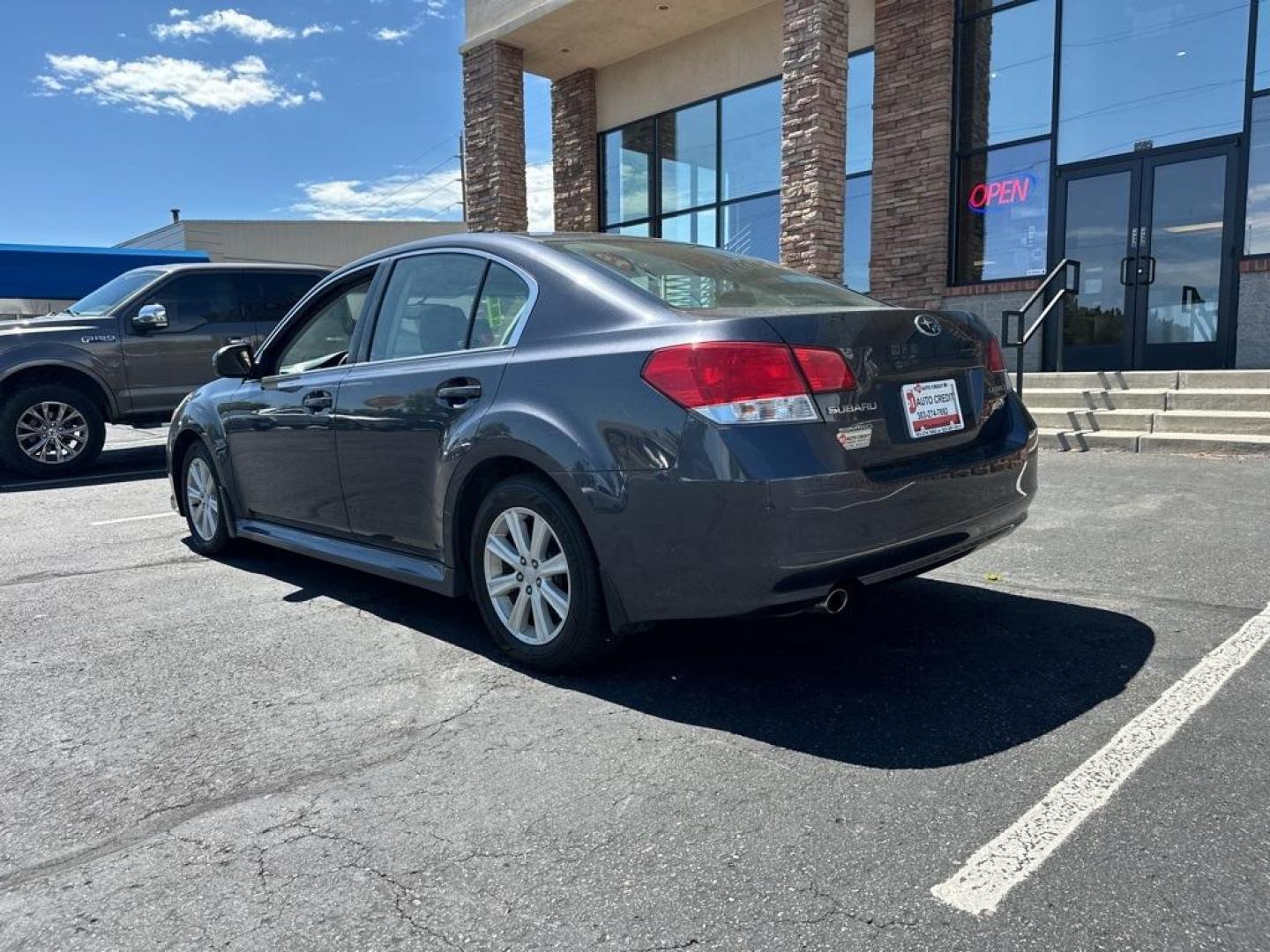 2011 Graphite Gray Metallic /Off Black Subaru Legacy 2.5i (4S3BMBG65B3) with an 2.5L 4-Cylinder engine, CVT transmission, located at 8595 Washington St., Thornton, CO, 80229, (303) 287-5511, 39.852348, -104.978447 - 2011 Subaru Legacy<br><br>D1 Auto NEVER charges dealer fees! All cars have clean titles and have been inspected for mechanical issues. We have financing for everyone. Good credit, bad credit, first time buyers.<br>CARFAX One-Owner. Clean CARFAX.<br>Please call Lakewood Location 303-274-7692 or Thorn - Photo#7