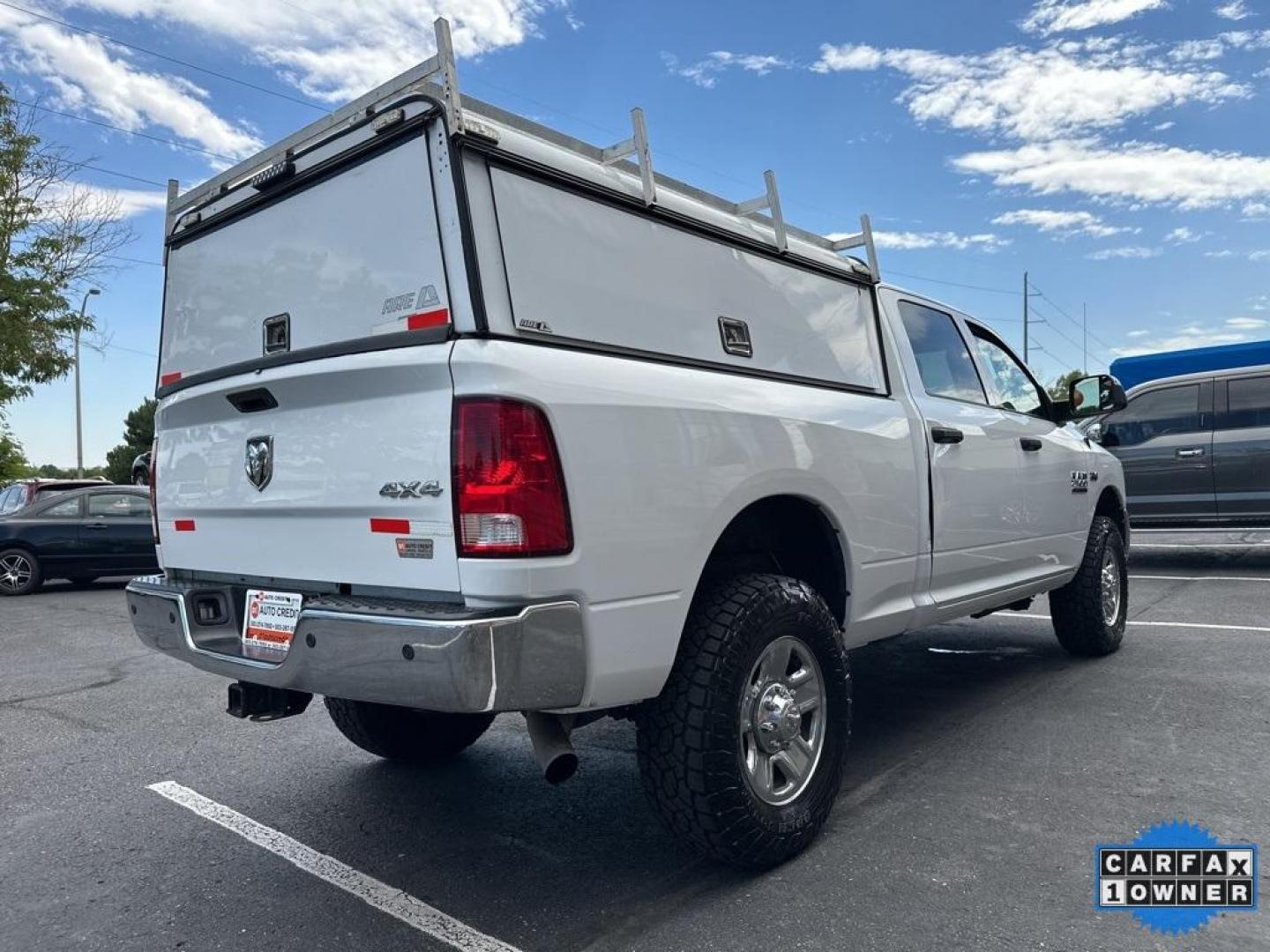 2018 Bright White Clearcoat /Black Ram 2500 Tradesman (3C6UR5CJ6JG) with an 6.4L Heavy Duty V8 HEMI w/MDS engine, Automatic transmission, located at 8595 Washington St., Thornton, CO, 80229, (303) 287-5511, 39.852348, -104.978447 - 2018 Ram 2500, One Owner and fully serviced. This truck runs like a top! Excellent for towing or hauling. Everything works as it should and is in great overall condition. NON SMOKER, 4x4, Financing Available. New Transmission June 2023 at 123k miles. <br><br>All Cars Have Clean Titles And Are Serv - Photo#8