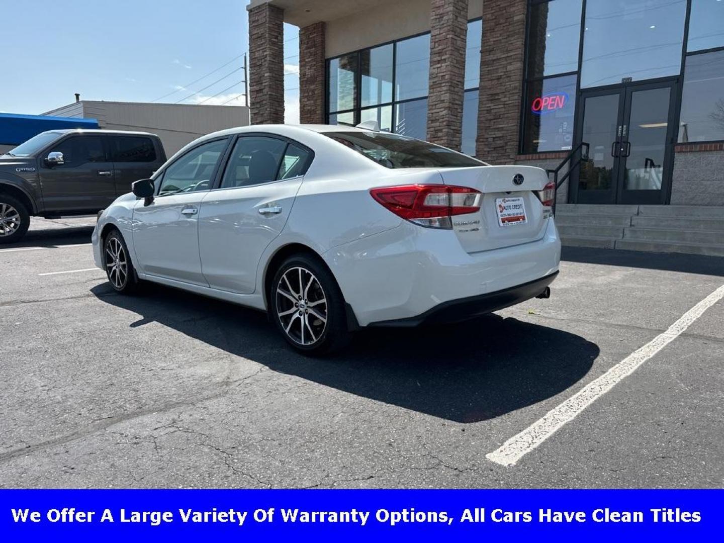 2017 Crystal White Pearl /Black Subaru Impreza 2.0i Limited (4S3GKAN67H3) with an 2.0L 4-Cylinder DOHC 16V engine, CVT transmission, located at 8595 Washington St., Thornton, CO, 80229, (303) 287-5511, 39.852348, -104.978447 - 2017 Subaru Impreza In mint condition and still smells and looks new inside and out. You will not find a cleaner one anywhere. All keys, owners manuals and 2 sets of floor mats. Loaded with heated leather seats, Apple/Android Carplay, backup camera and more. <br><br>All Cars Have Clean Titles And Ar - Photo#7