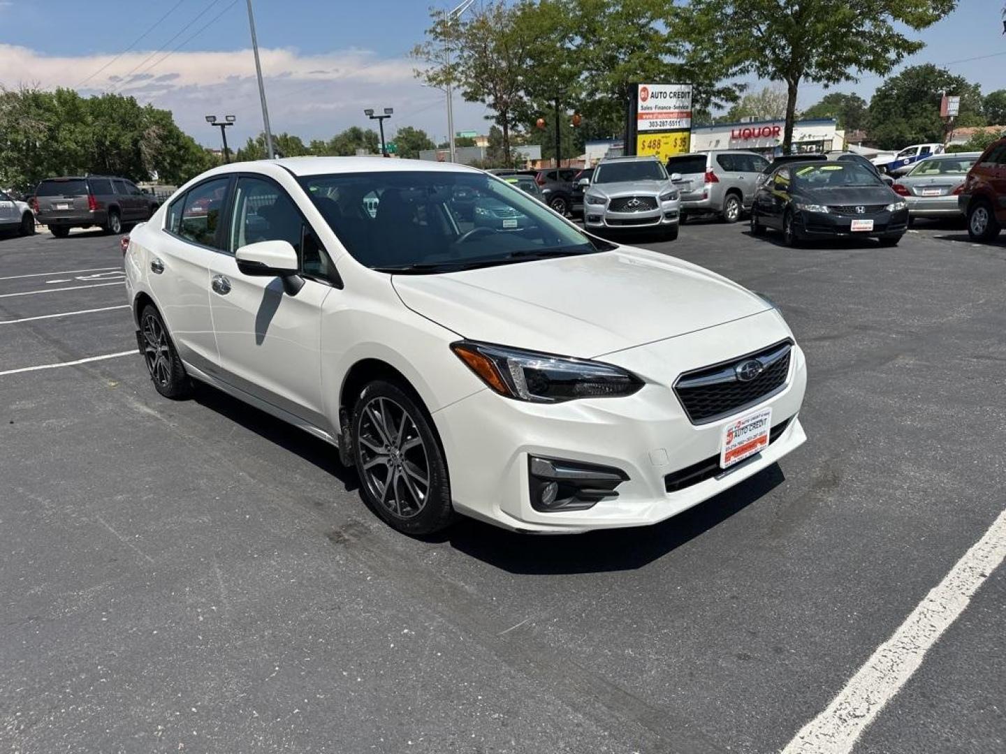 2017 Crystal White Pearl /Black Subaru Impreza 2.0i Limited (4S3GKAN67H3) with an 2.0L 4-Cylinder DOHC 16V engine, CVT transmission, located at 8595 Washington St., Thornton, CO, 80229, (303) 287-5511, 39.852348, -104.978447 - 2017 Subaru Impreza In mint condition and still smells and looks new inside and out. You will not find a cleaner one anywhere. All keys, owners manuals and 2 sets of floor mats. Loaded with heated leather seats, Apple/Android Carplay, backup camera and more. <br><br>All Cars Have Clean Titles And Ar - Photo#3