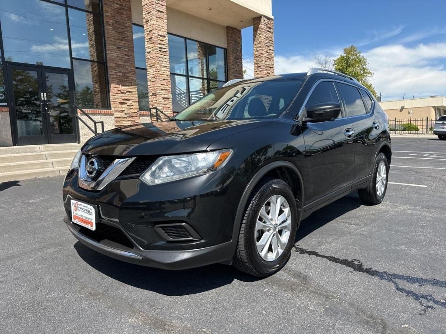 2016 Magnetic Black /Charcoal Nissan Rogue SV (KNMAT2MV5GP) with an 2.5L I4 DOHC 16V engine, CVT transmission, located at 8595 Washington St., Thornton, CO, 80229, (303) 287-5511, 39.852348, -104.978447 - 2016 Nissan Rogue SV, All Wheel Drive, fully serviced and ready for Colorado! Heated seats, blind spot detection, backup camera, Bluetooth and more. <br><br>All Cars Have Clean Titles And Are Serviced Before Sale., All Books and Keys, Blind Spot Monitoring, Backup Camera, Heated Seats, Bluetooth/ Wi - Photo#1