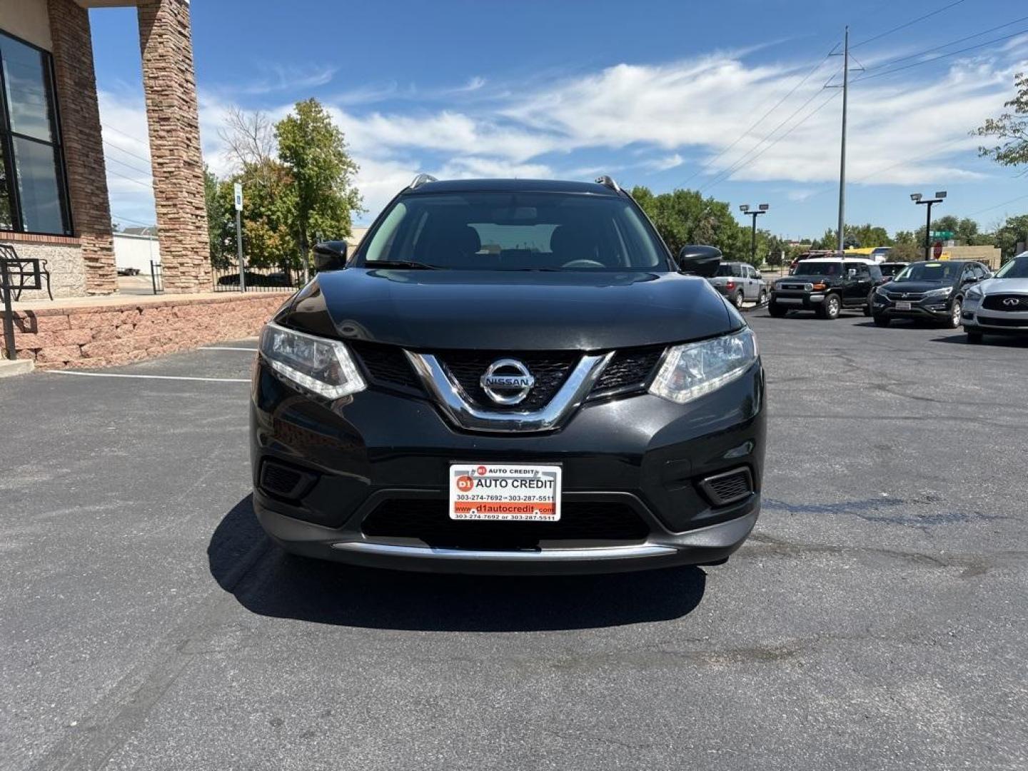 2016 Magnetic Black /Charcoal Nissan Rogue SV (KNMAT2MV5GP) with an 2.5L I4 DOHC 16V engine, CVT transmission, located at 8595 Washington St., Thornton, CO, 80229, (303) 287-5511, 39.852348, -104.978447 - 2016 Nissan Rogue SV, All Wheel Drive, fully serviced and ready for Colorado! Heated seats, blind spot detection, backup camera, Bluetooth and more. <br><br>All Cars Have Clean Titles And Are Serviced Before Sale., All Books and Keys, Blind Spot Monitoring, Backup Camera, Heated Seats, Bluetooth/ Wi - Photo#2