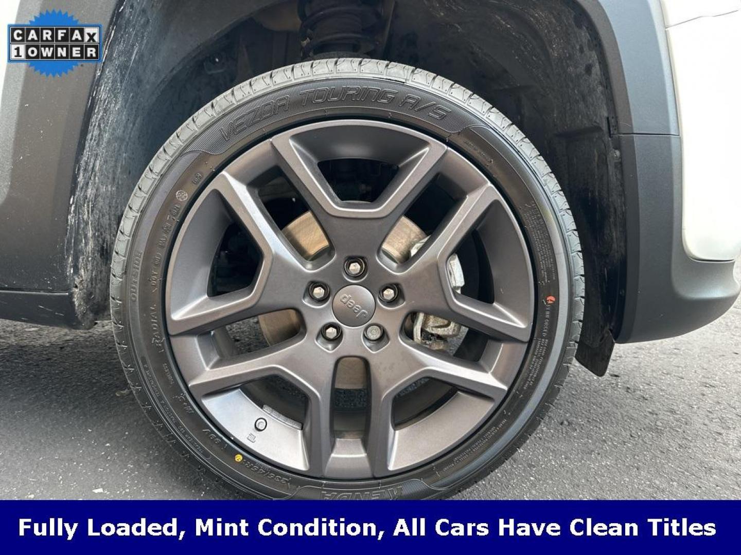 2020 Alpine White Clearcoat /Black Jeep Renegade Limited (ZACNJBB12LP) with an 1.3L I4 engine, Automatic transmission, located at 8595 Washington St., Thornton, CO, 80229, (303) 287-5511, 39.852348, -104.978447 - 2020 Jeep Renegade Limited and fully loaded!! Heated leather seats, panoramic sun roof, blindspot monitoring, Apple/Android Carplay, backup camera and much more. Fully serviced including new tires. Ultimate Colorado car and ready for winter. <br><br>All Cars Have Clean Titles And Are Serviced Before - Photo#31