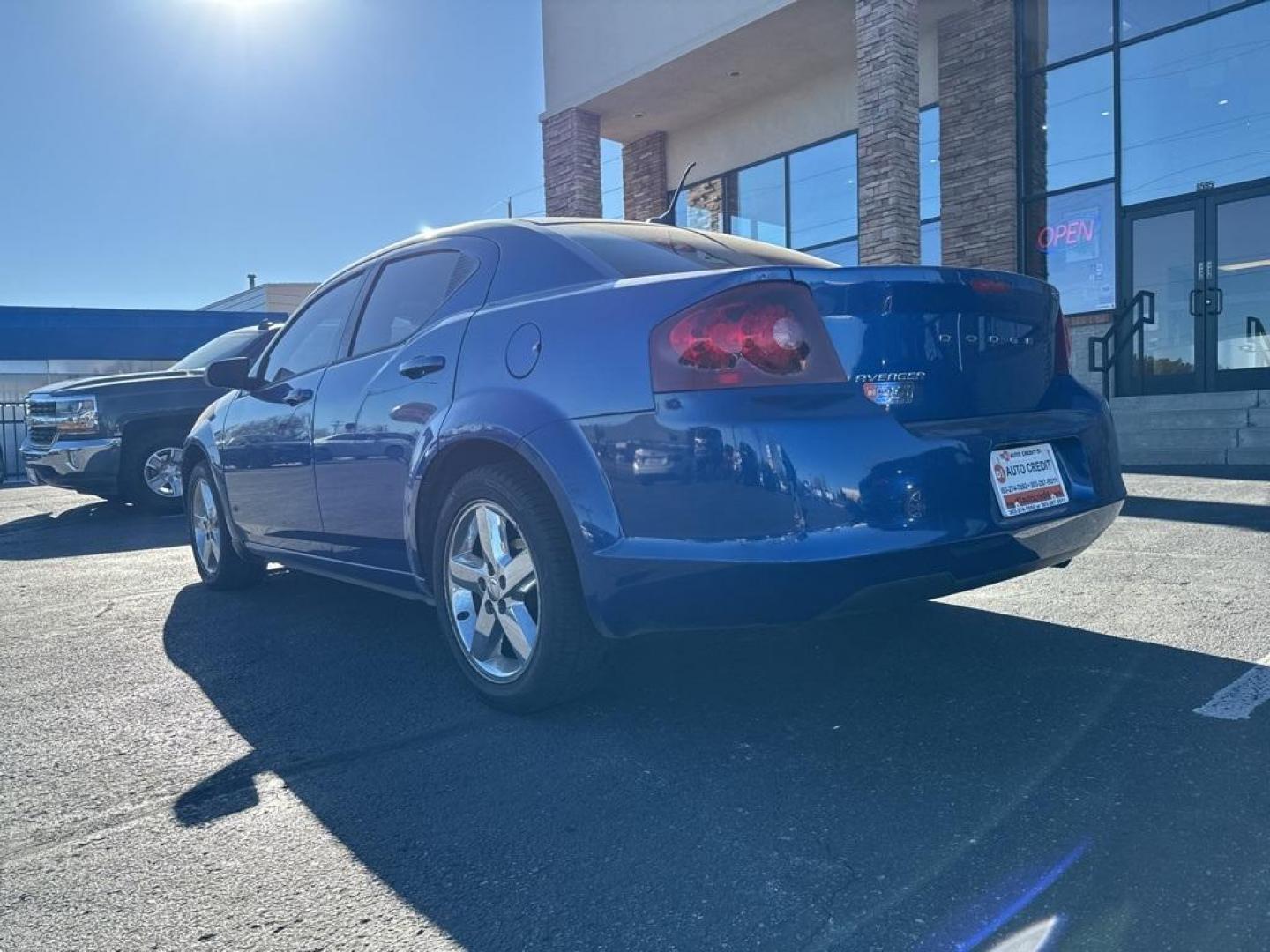 2014 Blue Streak Pearlcoat /Black Dodge Avenger SE (1C3CDZAB9EN) with an 2.4L I4 PZEV 16V Dual VVT engine, Automatic transmission, located at 8595 Washington St., Thornton, CO, 80229, (303) 287-5511, 39.852348, -104.978447 - 2014 Dodge Avenger FWD<br><br>D1 Auto NEVER charges dealer fees! All cars have clean titles and have been inspected for mechanical issues. We have financing for everyone. Good credit, bad credit, first time buyers.<br><br>Please call Lakewood Location 303-274-7692 or Thornton 303-287-5511 to schedul - Photo#6