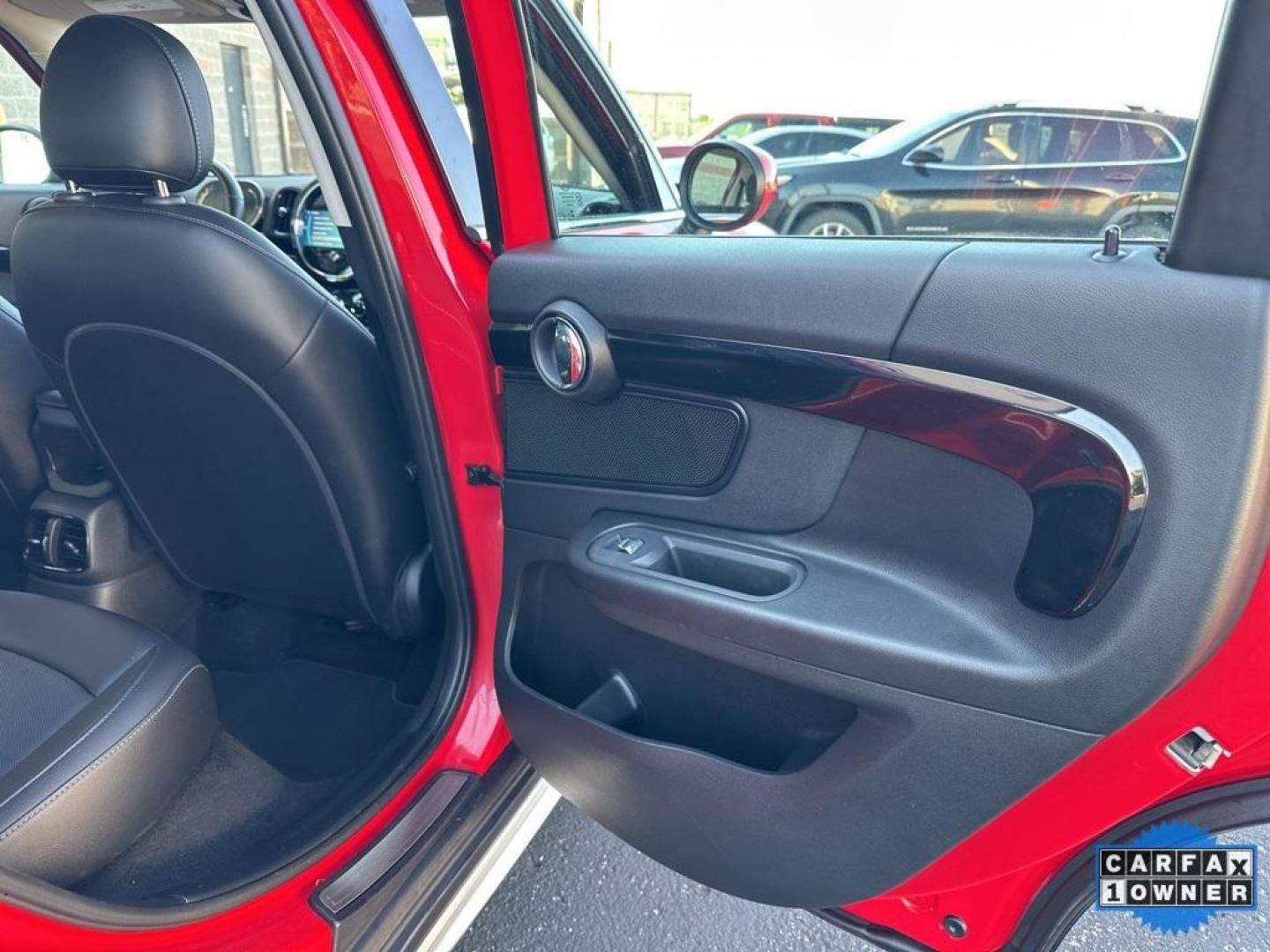 2022 Chili Red /Carbon Black MINI Cooper Countryman Signature All Wheel Drive (WMZ43BR07N3) with an 1.5L I-3 engine, Automatic transmission, located at 8595 Washington St., Thornton, CO, 80229, (303) 287-5511, 39.852348, -104.978447 - 2022 MINI Cooper Countryman All Wheel Drive and in mint condition. Loaded with, heated leather seats, panoramic roof, backup camera, Apple/Android Carplay, Assistant and more. <br><br>All Cars Have Clean Colorado Titles And Are Serviced Before Sale.<br><br>CarfaxOne Owner, No Accidents, Apple/Androi - Photo#20