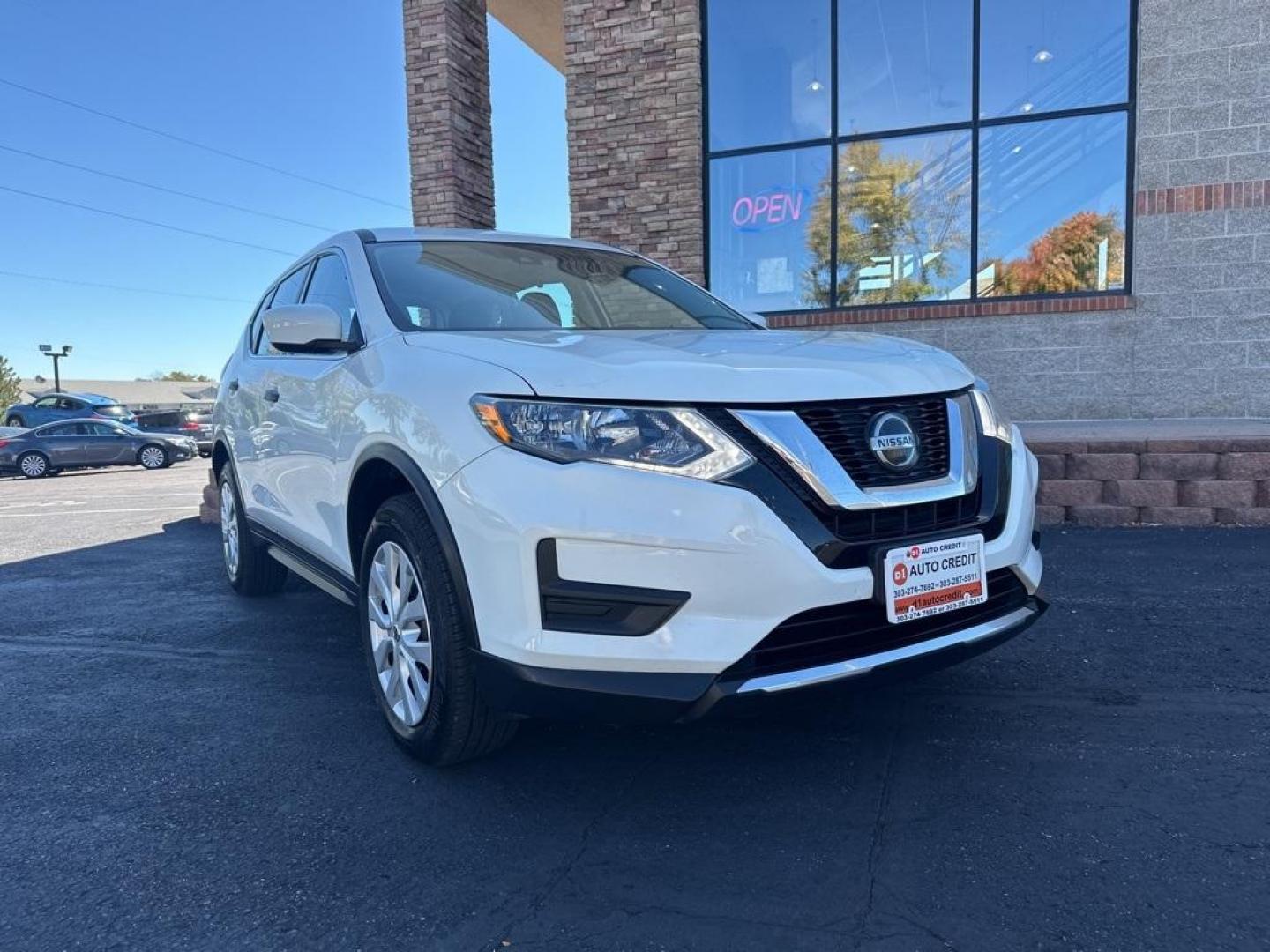 2019 Glacier White /Charcoal Nissan Rogue S (5N1AT2MV6KC) with an 2.5L I4 DOHC 16V engine, CVT transmission, located at 8595 Washington St., Thornton, CO, 80229, (303) 287-5511, 39.852348, -104.978447 - 2019 Nissan Rogue All Wheel Drive, One Owner, Mint Condition. <br>All Cars Have Clean Titles And Are Serviced Before Sale., CarfaxOne Owner, No Accidents, Backup Camera, Non Smoker, No Pet Odor Or Hair, AWD.<br><br>D1 Auto NEVER charges dealer fees! All cars have clean titles and have been inspected - Photo#0