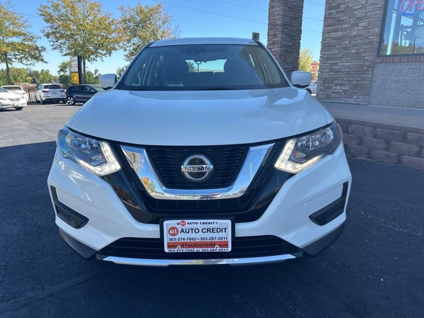 2019 Glacier White /Charcoal Nissan Rogue S (5N1AT2MV6KC) with an 2.5L I4 DOHC 16V engine, CVT transmission, located at 8595 Washington St., Thornton, CO, 80229, (303) 287-5511, 39.852348, -104.978447 - 2019 Nissan Rogue All Wheel Drive, One Owner, Mint Condition. <br>All Cars Have Clean Titles And Are Serviced Before Sale., CarfaxOne Owner, No Accidents, Backup Camera, Non Smoker, No Pet Odor Or Hair, AWD.<br><br>D1 Auto NEVER charges dealer fees! All cars have clean titles and have been inspected - Photo#1