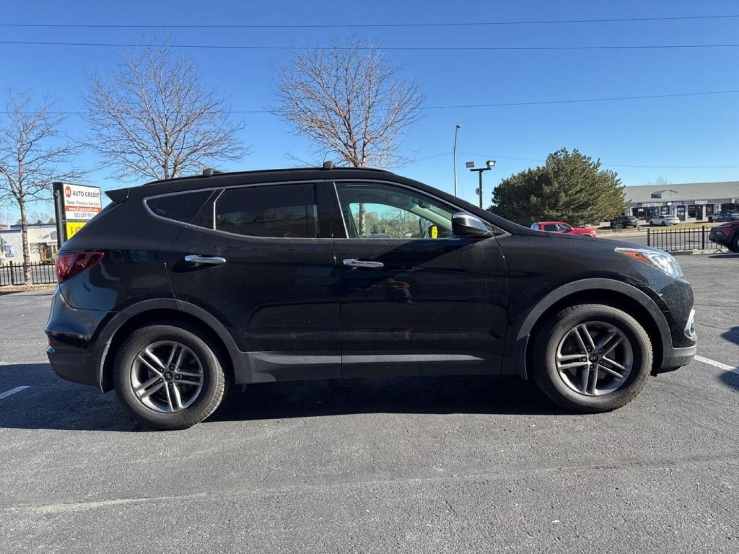 2017 Twilight Black /Gray Hyundai Santa Fe Sport 2.4 Premium Plus (5NMZUDLB7HH) with an 2.4L I4 DGI DOHC 16V engine, Automatic transmission, located at 8595 Washington St., Thornton, CO, 80229, (303) 287-5511, 39.852348, -104.978447 - 2017 Hyundai Santa Fe Sport AWD All Cars Have Clean Titles And Are Serviced Before Sale., Clean Carfax, No Accident, Blind Spot Monitoring, Backup Camera, Leather, Heated Seats, Bluetooth/ With Bluetooth Audio, Non Smoker, No Pet Odor Or Hair, Santa Fe Sport 2.4 Premium Plus, AWD, 2.4L Popular Equip - Photo#3