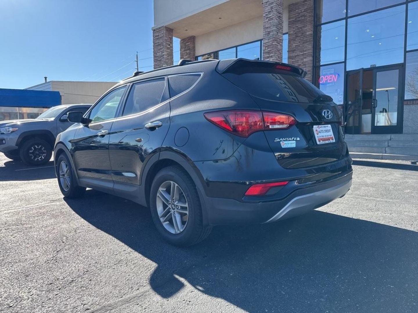 2017 Twilight Black /Gray Hyundai Santa Fe Sport 2.4 Premium Plus (5NMZUDLB7HH) with an 2.4L I4 DGI DOHC 16V engine, Automatic transmission, located at 8595 Washington St., Thornton, CO, 80229, (303) 287-5511, 39.852348, -104.978447 - 2017 Hyundai Santa Fe Sport AWD All Cars Have Clean Titles And Are Serviced Before Sale., Clean Carfax, No Accident, Blind Spot Monitoring, Backup Camera, Leather, Heated Seats, Bluetooth/ With Bluetooth Audio, Non Smoker, No Pet Odor Or Hair, Santa Fe Sport 2.4 Premium Plus, AWD, 2.4L Popular Equip - Photo#6