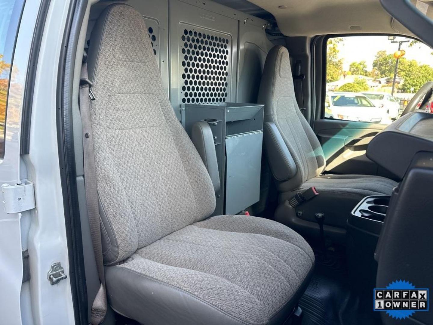 2019 Summit White /Medium Pewter GMC Savana 2500 Work Van (1GTW7AFG1K1) with an Vortec 6.0L V8 SFI Flex Fuel engine, Automatic transmission, located at 8595 Washington St., Thornton, CO, 80229, (303) 287-5511, 39.852348, -104.978447 - 4x4 Conversion and 6.0L Engine. Loaded up with storage bins, ladder racks and ready to go to work. Fully serviced with no mechanical issues.<br>In House Financing Available.<br><br>All Cars Have Clean Titles And Are Serviced Before Sale., Backup Camera, Savana 2500 Work Van 4x4 Conversion, Vortec 6 - Photo#21