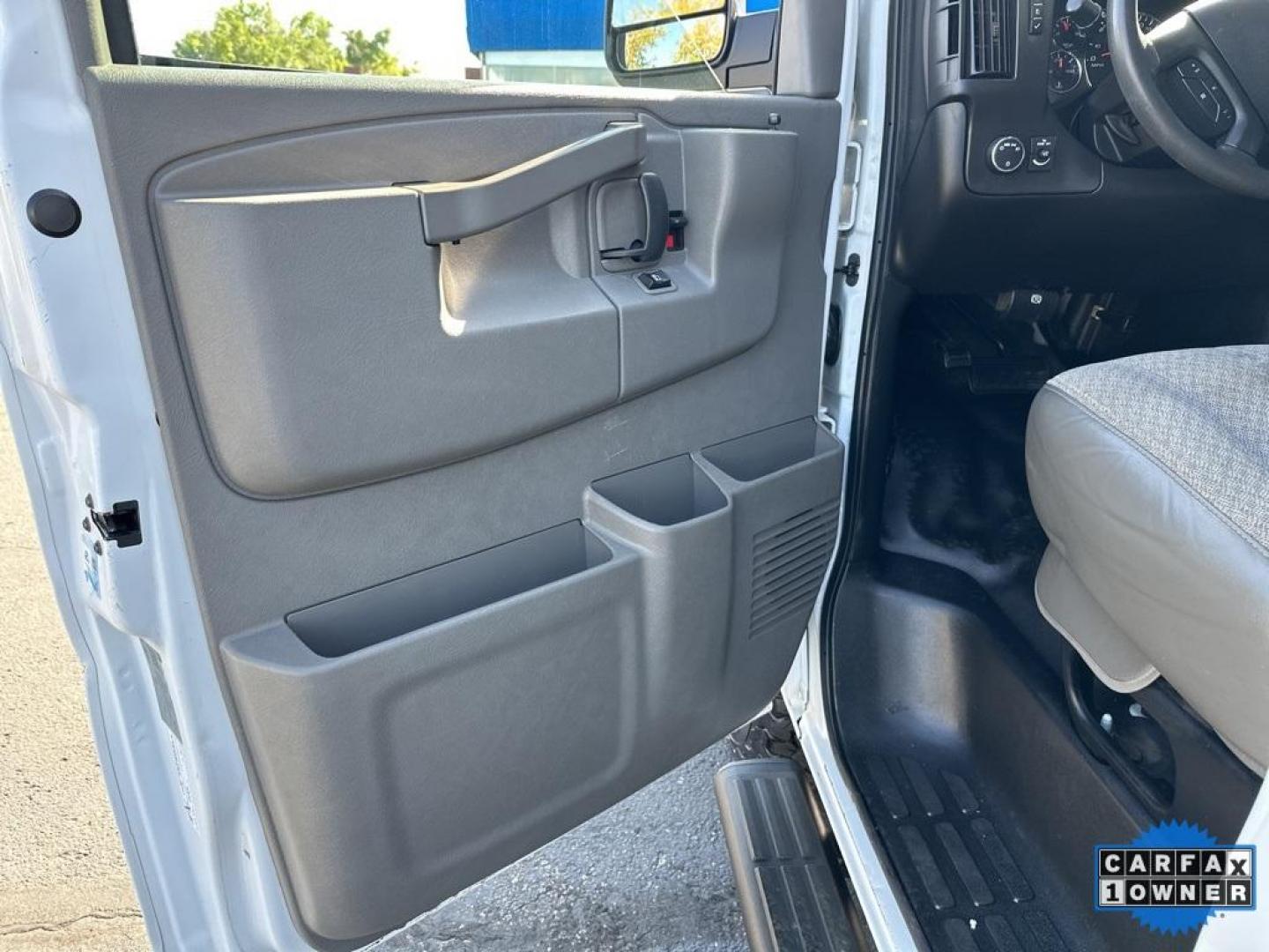 2019 Summit White /Medium Pewter GMC Savana 2500 Work Van (1GTW7AFG1K1) with an Vortec 6.0L V8 SFI Flex Fuel engine, Automatic transmission, located at 8595 Washington St., Thornton, CO, 80229, (303) 287-5511, 39.852348, -104.978447 - 4x4 Conversion and 6.0L Engine. Loaded up with storage bins, ladder racks and ready to go to work. Fully serviced with no mechanical issues.<br>In House Financing Available.<br><br>All Cars Have Clean Titles And Are Serviced Before Sale., Backup Camera, Savana 2500 Work Van 4x4 Conversion, Vortec 6 - Photo#22