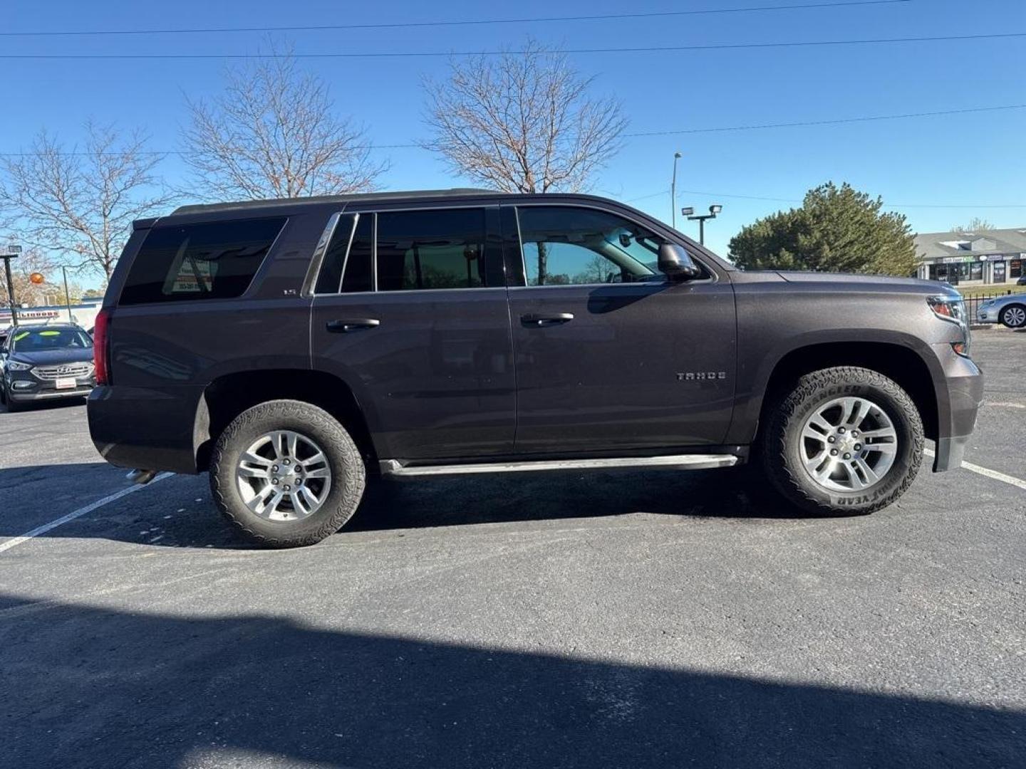 2015 Tungsten Metallic /Black Chevrolet Tahoe LS (1GNSKAKC6FR) with an EcoTec3 5.3L V8 Flex Fuel engine, Automatic transmission, located at 8595 Washington St., Thornton, CO, 80229, (303) 287-5511, 39.852348, -104.978447 - 2015 Chevrolet Tahoe 4WD 4WD, Black Cloth.<br><br>D1 Auto NEVER charges dealer fees! All cars have clean titles and have been inspected for mechanical issues. We have financing for everyone. Good credit, bad credit, first time buyers.<br>Odometer is 8713 miles below market average!<br>Please call La - Photo#3