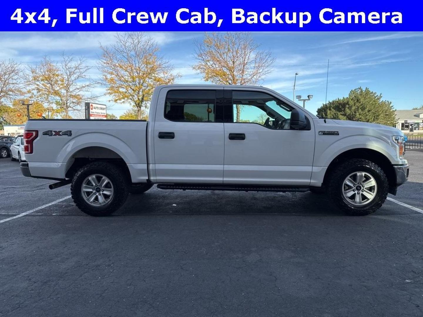 2018 Oxford White /Medium Earth Gray Ford F-150 XLT (1FTEW1E53JK) with an 5.0L V8 engine, Automatic transmission, located at 8595 Washington St., Thornton, CO, 80229, (303) 287-5511, 39.852348, -104.978447 - 2018 Ford F-150 XLT 4x4, One Owner and in great condition. 5.0 V8 engine is by far the best available engine for Ford trucks and towing. Fully serviced and ready for work or play. <br><br>All Cars Have Clean Titles And Are Serviced Before Sale., CarfaxOne Owner, No Accidents, Backup Camera, Non Smok - Photo#4