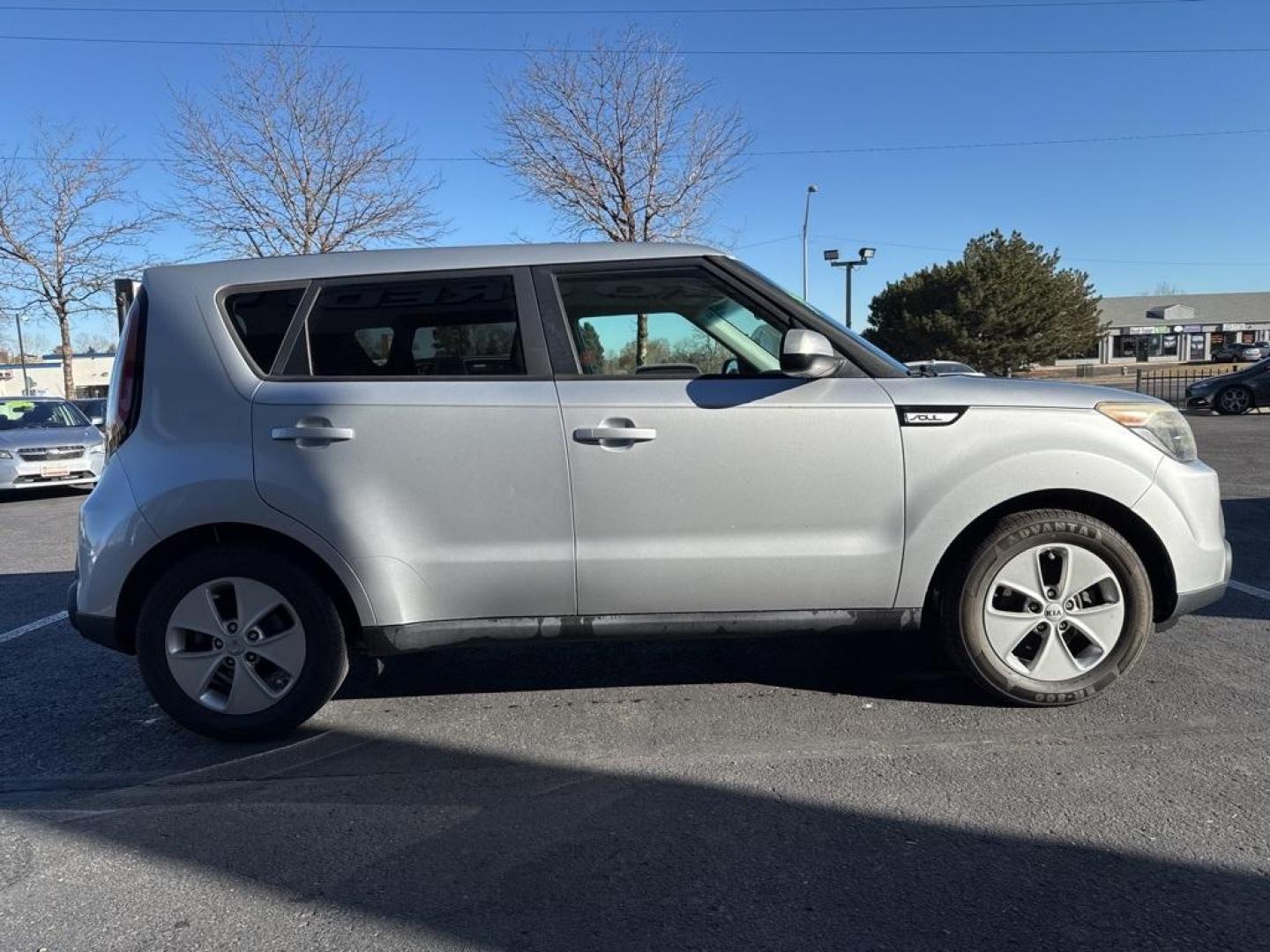 2016 Bright Silver /Black Kia Soul Base (KNDJN2A29G7) with an 1.6L I4 DGI engine, Automatic transmission, located at 8595 Washington St., Thornton, CO, 80229, (303) 287-5511, 39.852348, -104.978447 - 2016 Kia Soul CARFAX One-Owner. FWD<br><br>D1 Auto NEVER charges dealer fees! All cars have clean titles and have been inspected for mechanical issues. We have financing for everyone. Good credit, bad credit, first time buyers.<br>Clean CARFAX.<br>Please call Lakewood Location 303-274-7692 or Thornt - Photo#3