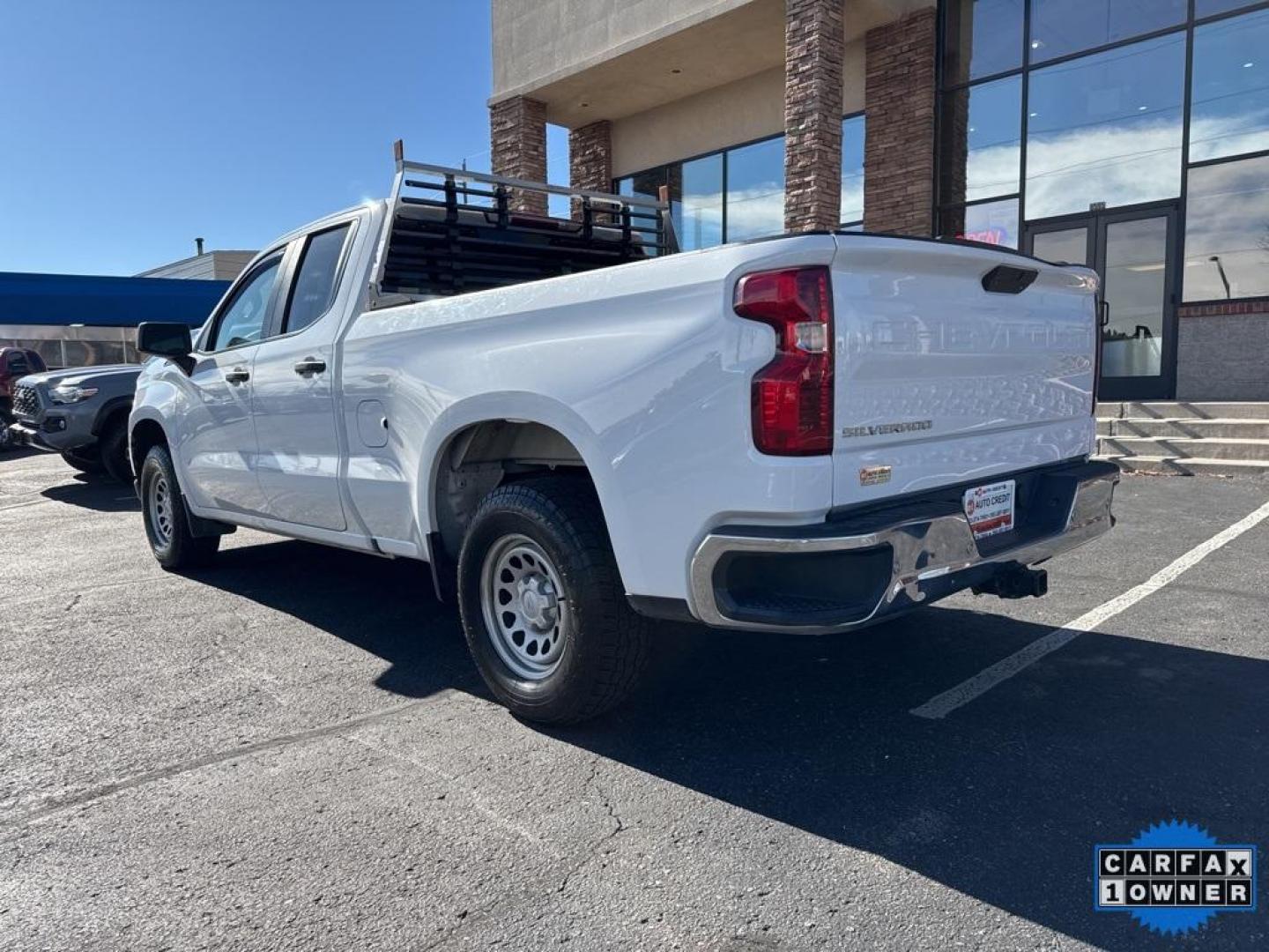 2019 Summit White /Black Chevrolet Silverado 1500 WT (1GCRYAEFXKZ) with an EcoTec3 5.3L V8 engine, Automatic transmission, located at 8595 Washington St., Thornton, CO, 80229, (303) 287-5511, 39.852348, -104.978447 - 2019 Chevrolet Silverado 1500 4x4, Quad Cab in great condition and fully serviced. This truck is ready for work or pleasure and equiped with the desirable 5.3L engine. <br>All Cars Have Clean Titles And Are Serviced Before Sale., CarfaxOne Owner, No Accidents, Backup Camera, Non Smoker, No Pet Odor - Photo#7