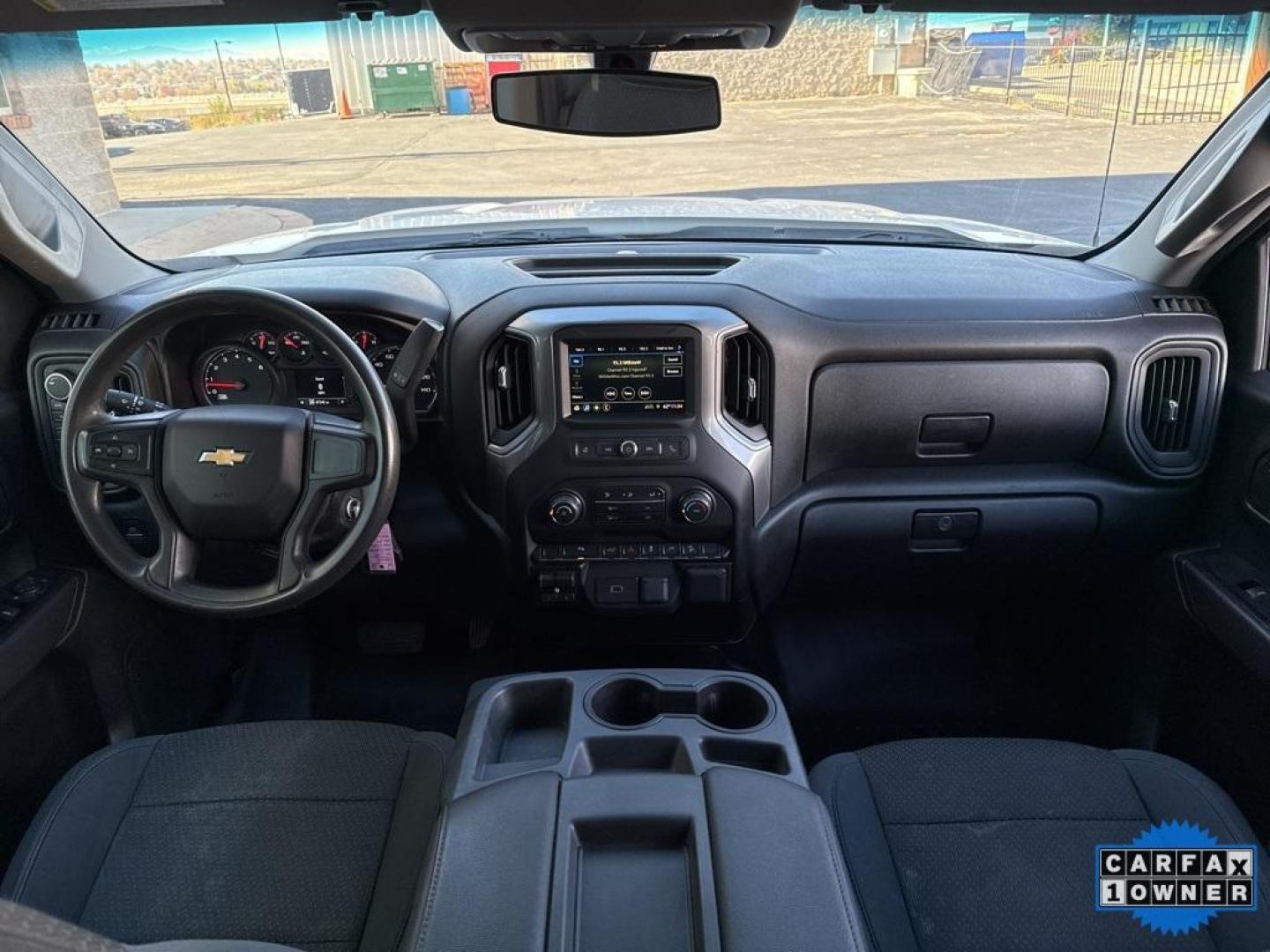 2019 Summit White /Black Chevrolet Silverado 1500 WT (1GCRYAEFXKZ) with an EcoTec3 5.3L V8 engine, Automatic transmission, located at 8595 Washington St., Thornton, CO, 80229, (303) 287-5511, 39.852348, -104.978447 - 2019 Chevrolet Silverado 1500 4x4, Quad Cab in great condition and fully serviced. This truck is ready for work or pleasure and equiped with the desirable 5.3L engine. <br>All Cars Have Clean Titles And Are Serviced Before Sale., CarfaxOne Owner, No Accidents, Backup Camera, Non Smoker, No Pet Odor - Photo#10